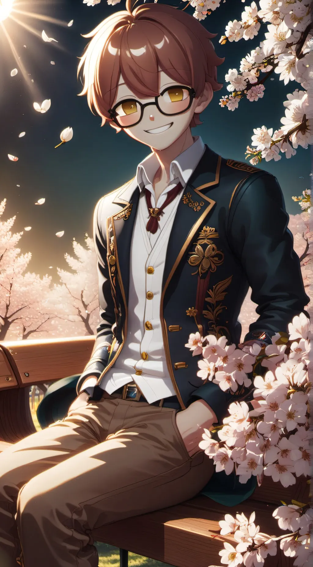 ai character: Max background