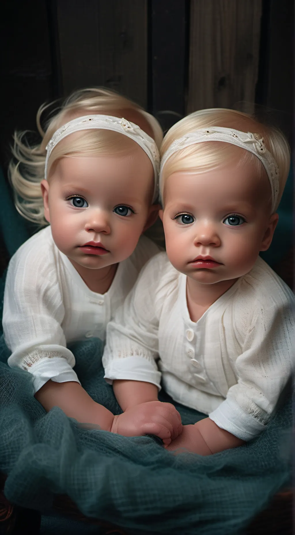 ai character: Maddie and Addie background