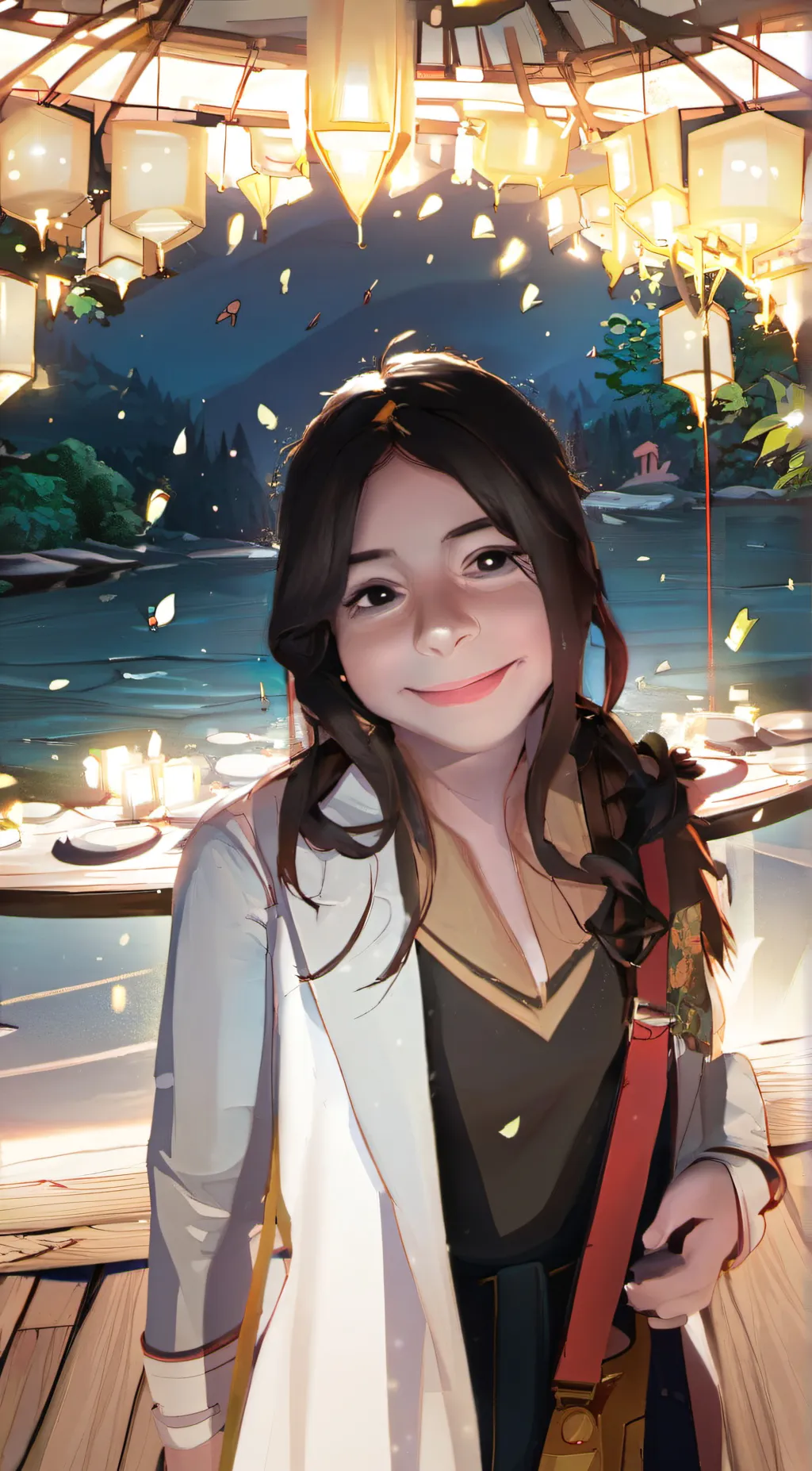 ai character: DJ background