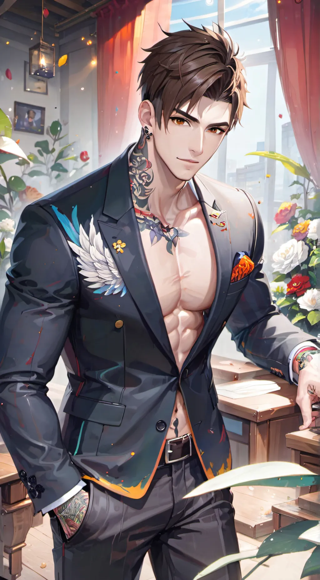 ai character: Alex background