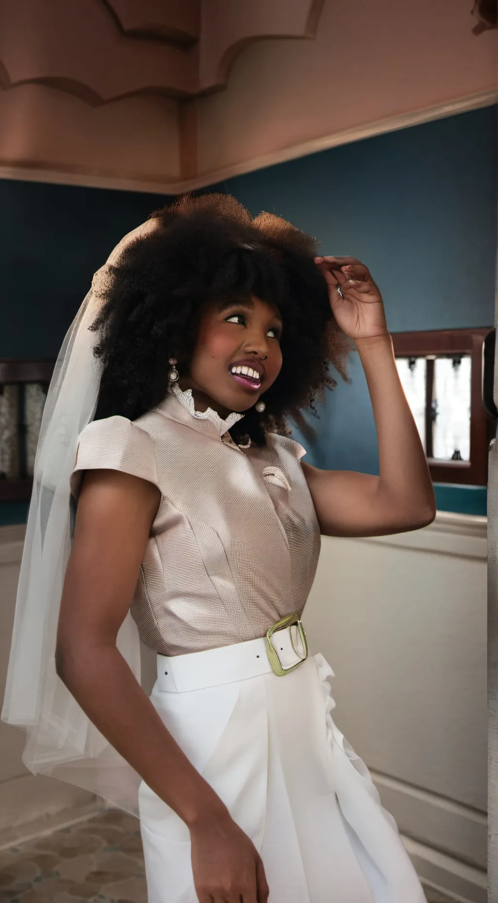 ai character: Aaliyah  background