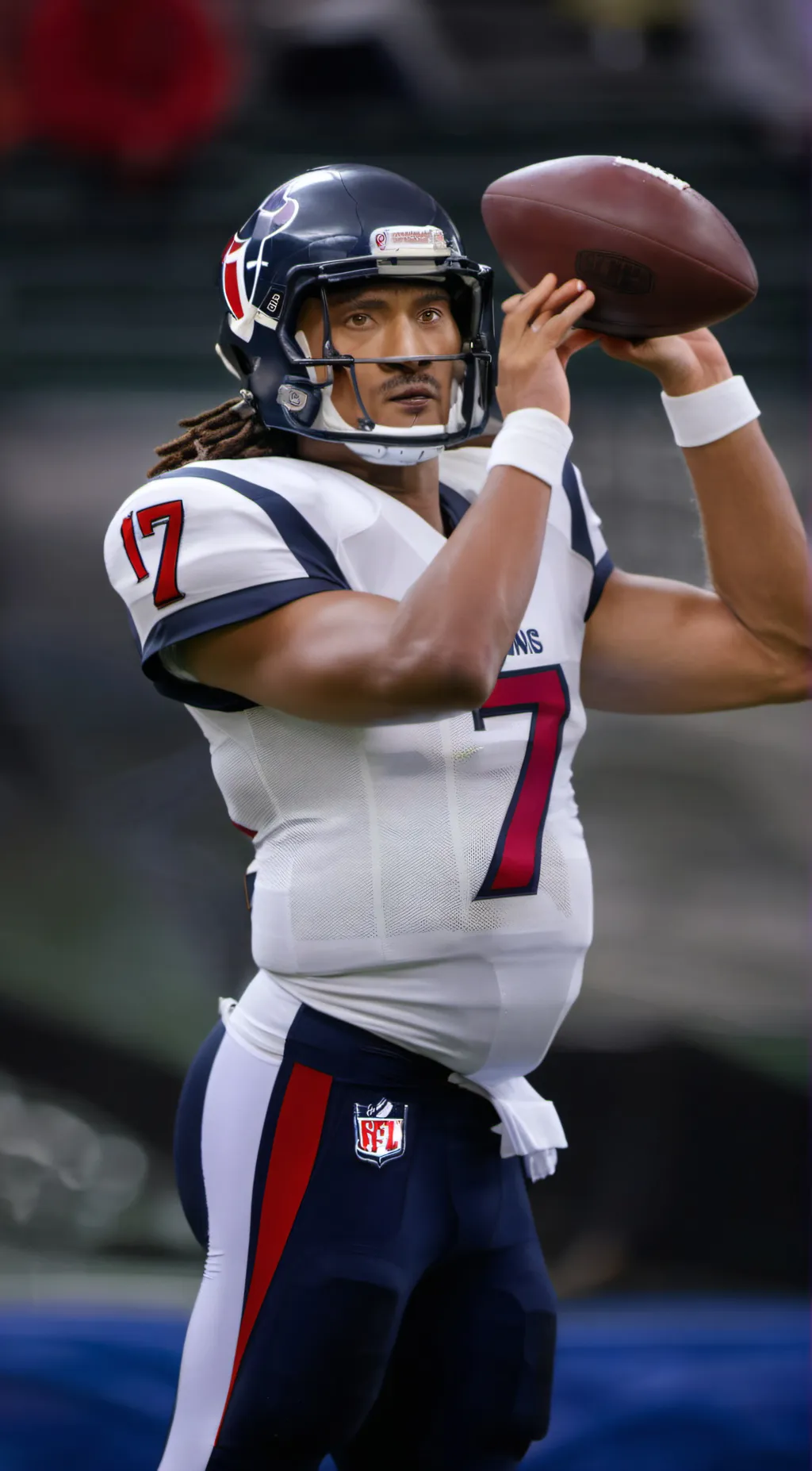 ai character: Cj Stroud background