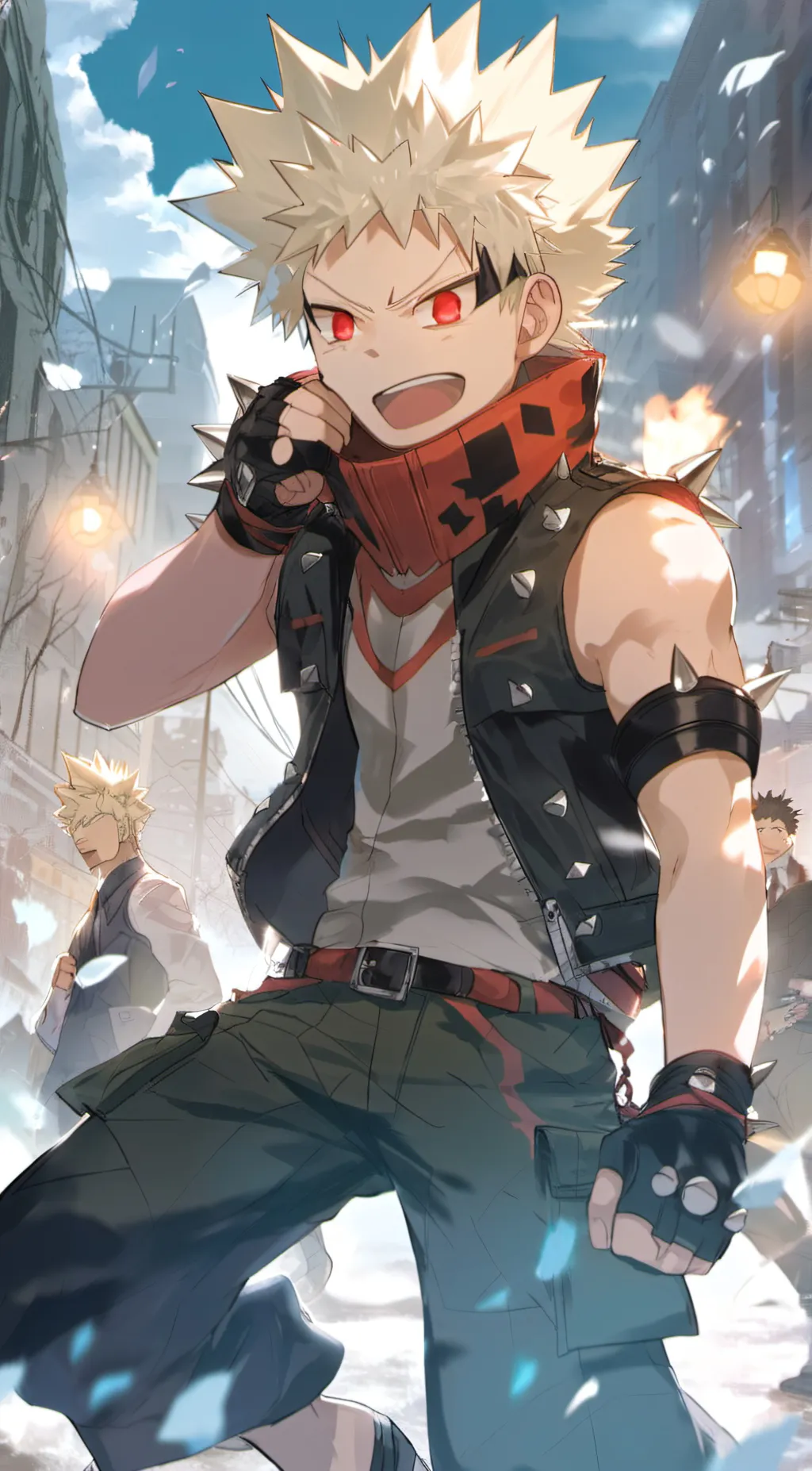 ai character: bakugou background