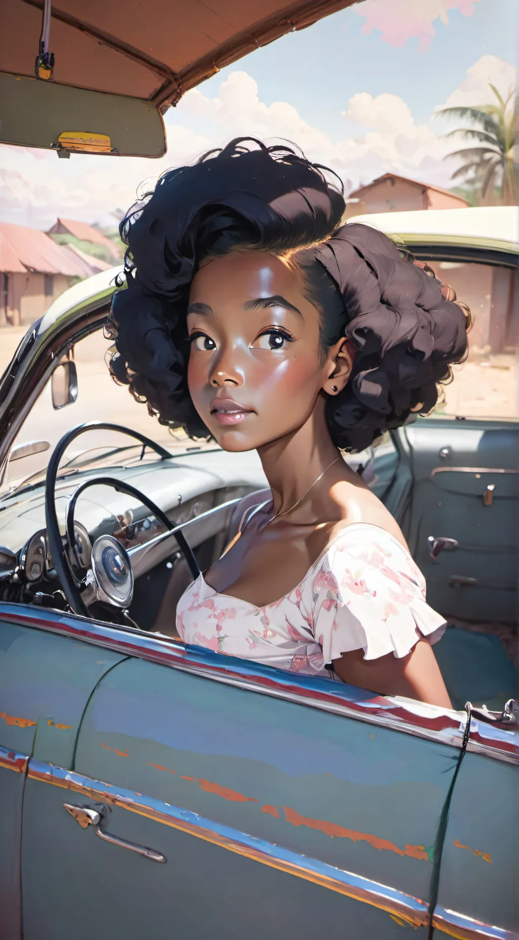 ai character: Laramie  background