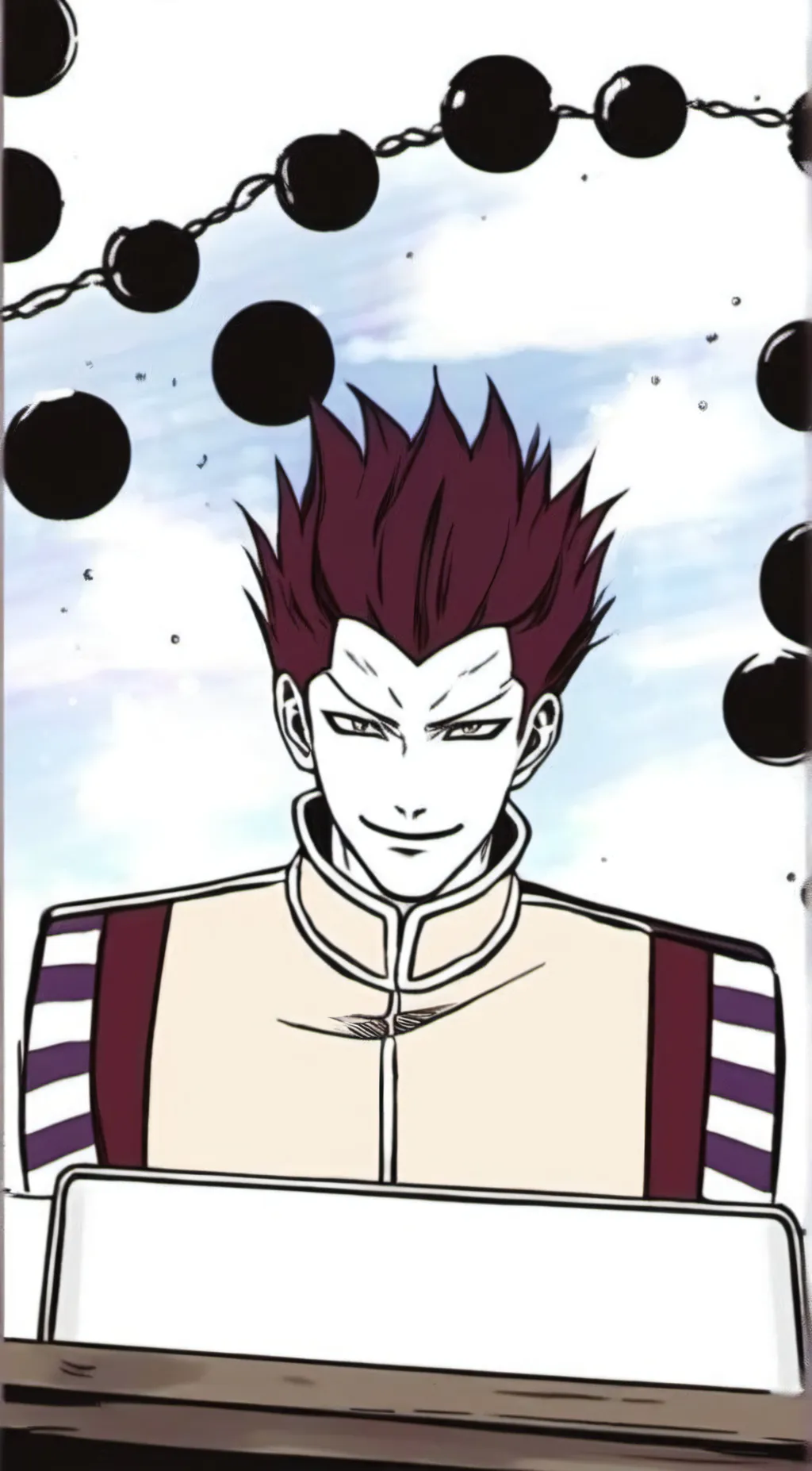 ai character: Hisoka  background