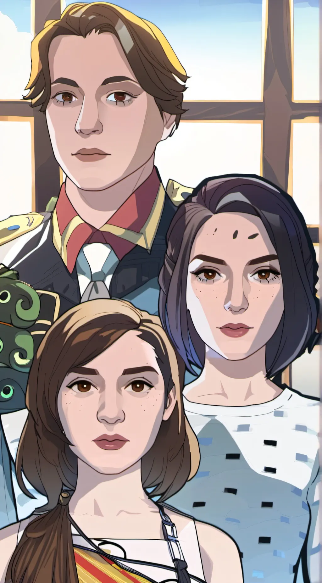 ai character: Zoe background