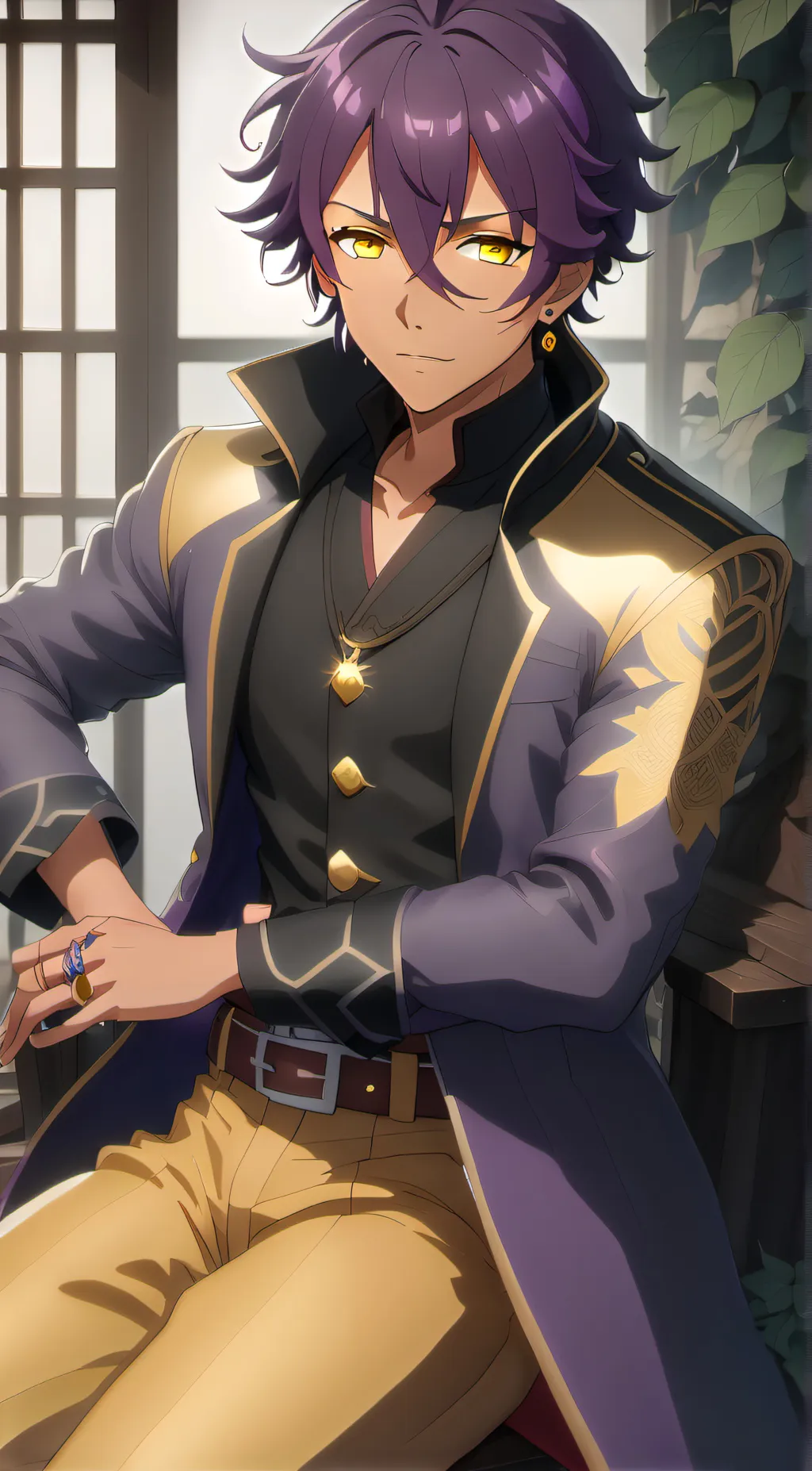 ai character: Caleb Rhodes background