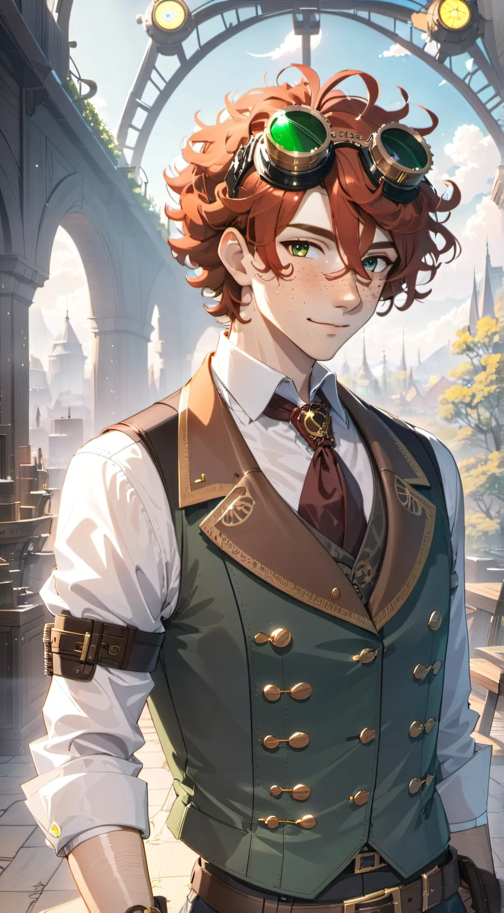 ai character: Vivian  background