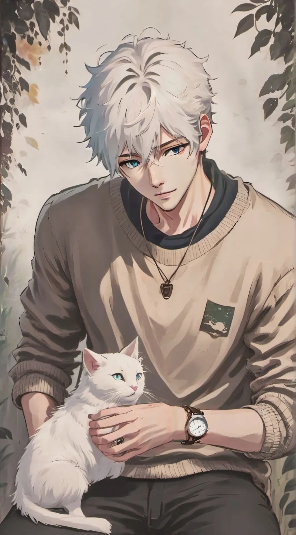 ai character: Lucas background