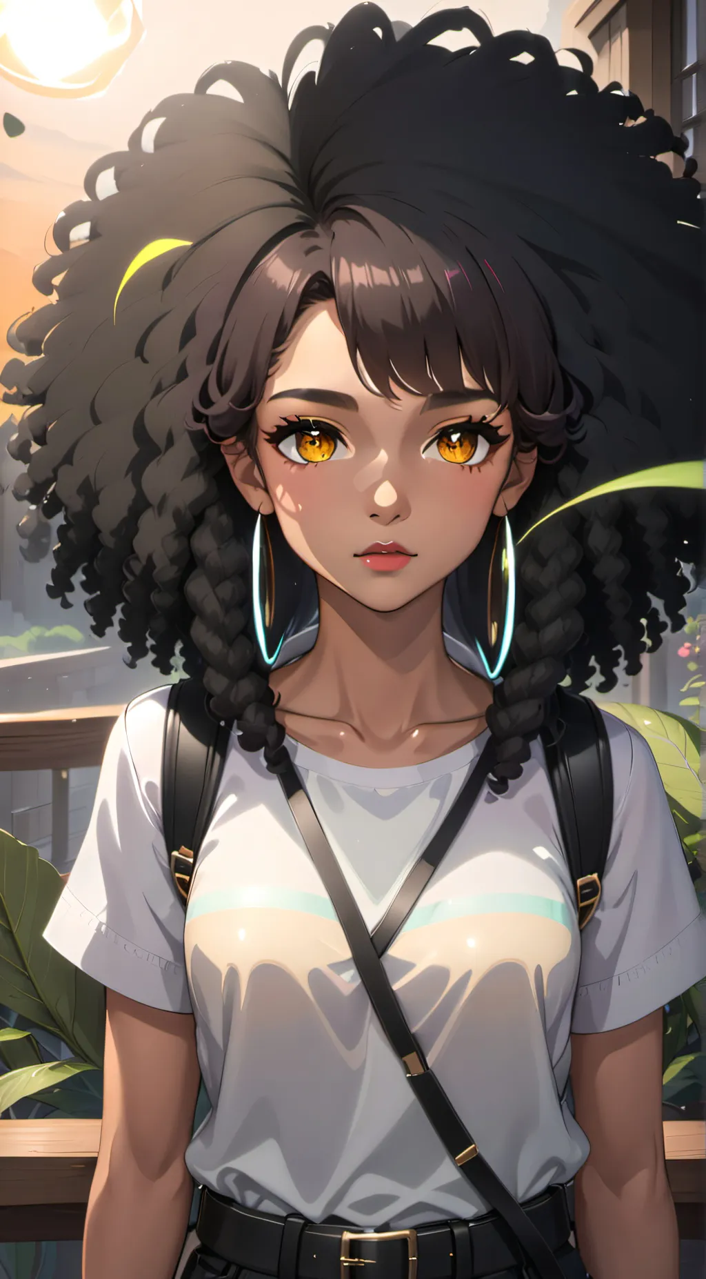 ai character: Ruby background