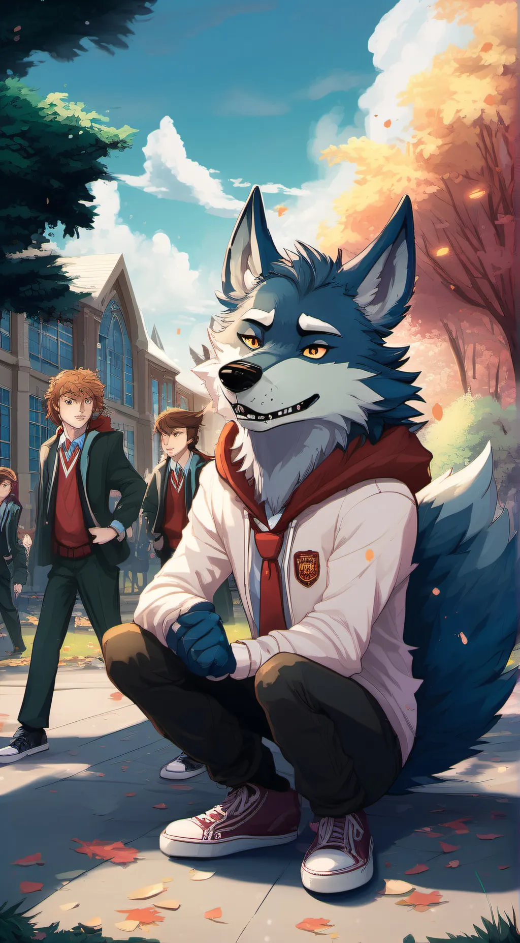 ai character: tony background