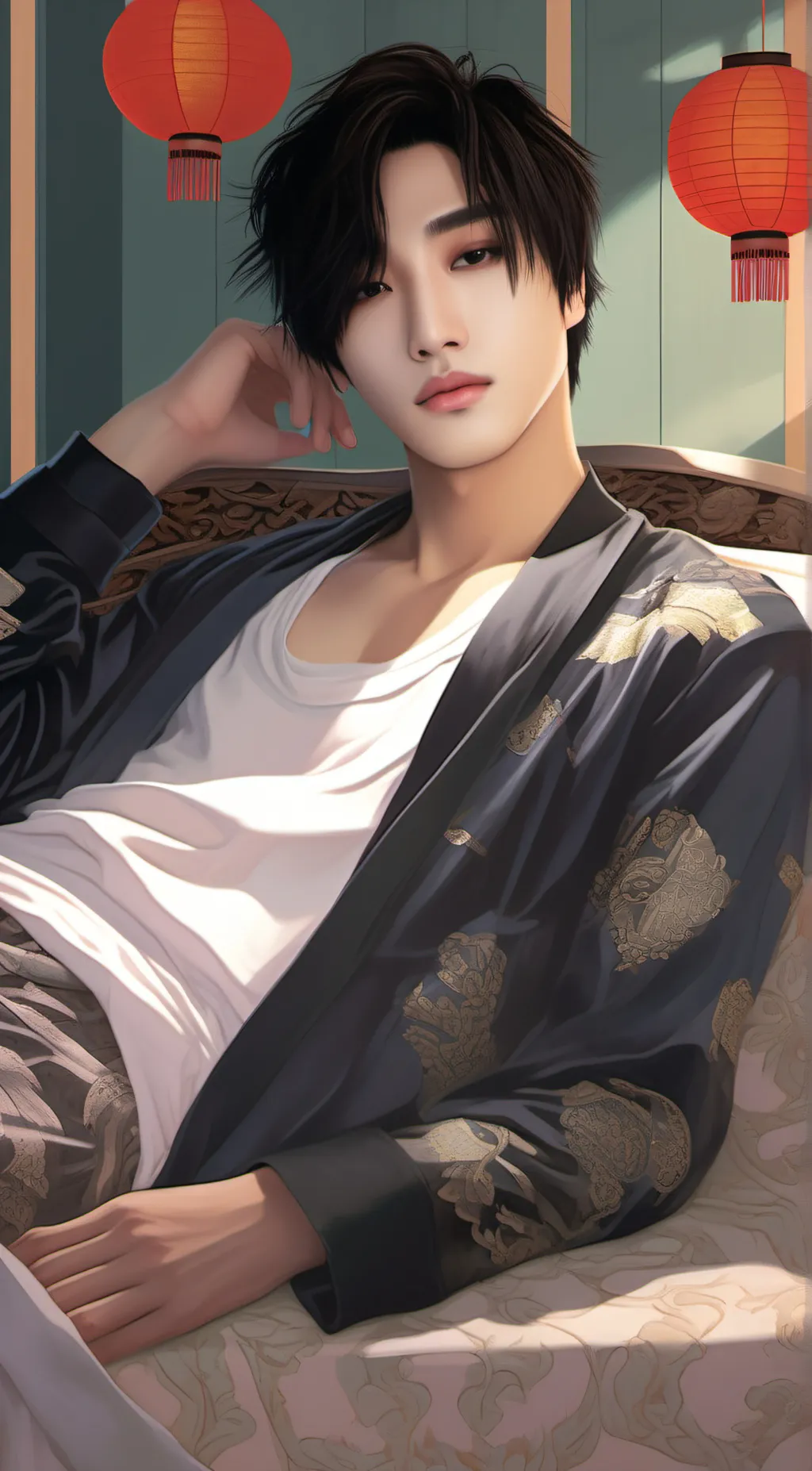 ai character: Ryo background