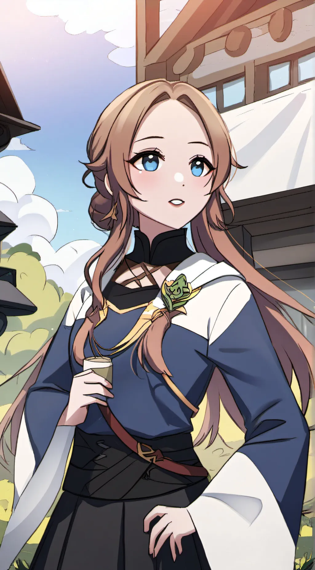 ai character: lily background