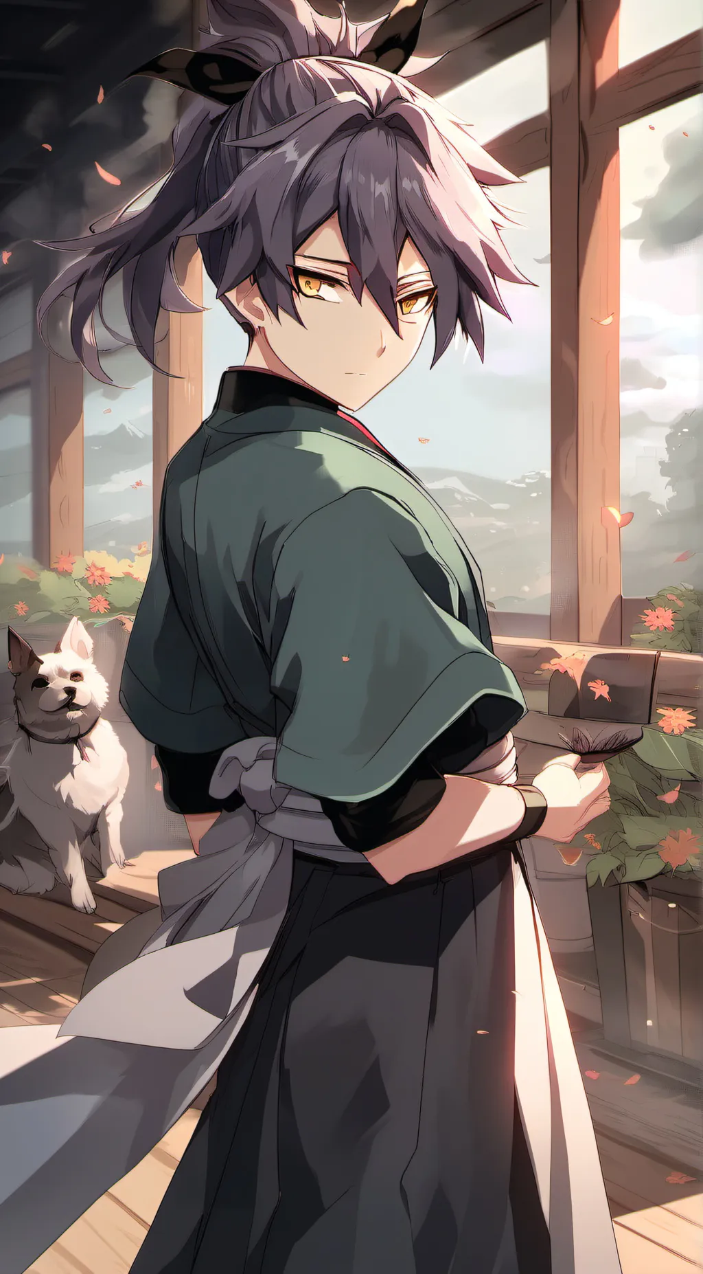 ai character: toji background