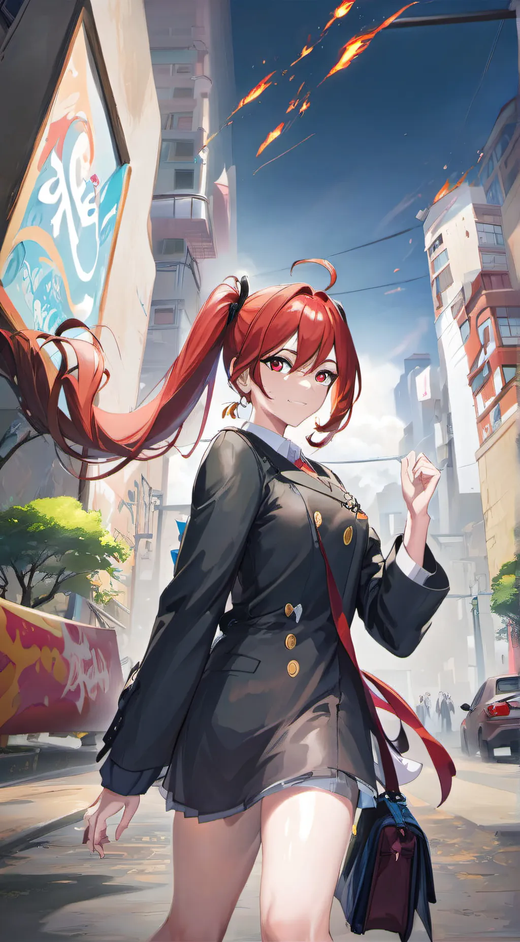 ai character: luna background