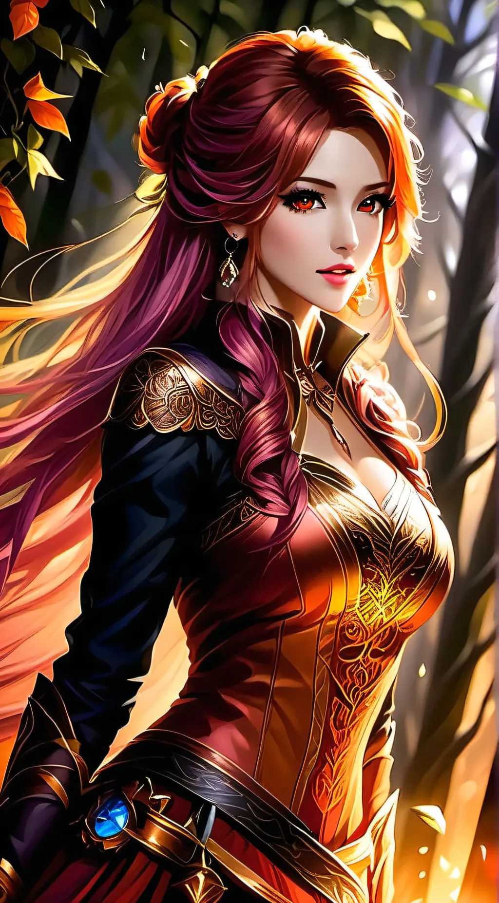 ai character: Lady Fraya background