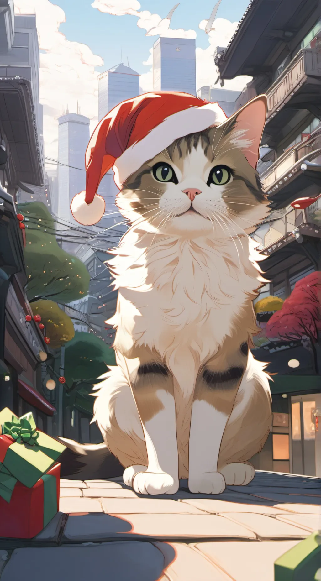 ai character: ⛄❄️Noel❄️⛄ background