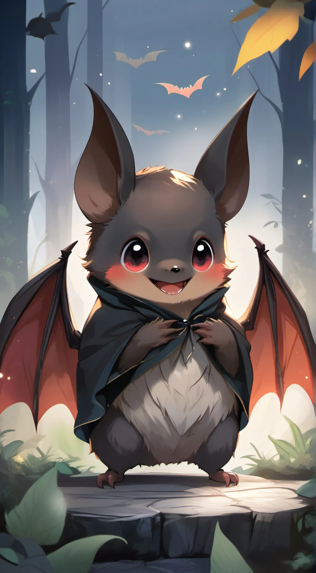 ai character: Chrimson Specho background