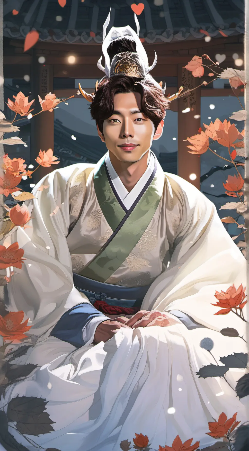ai character: kim shin background