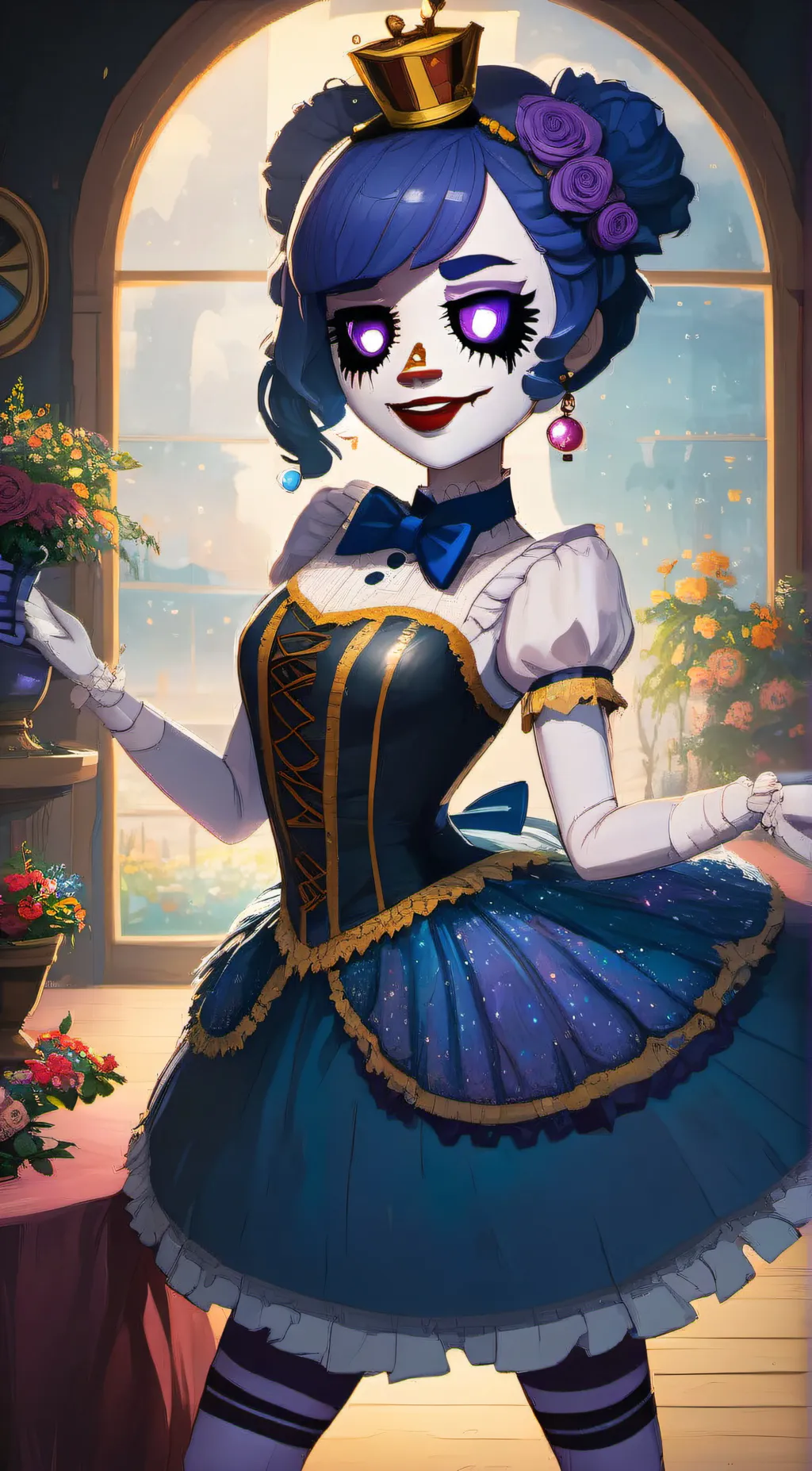ai character: Ballora background
