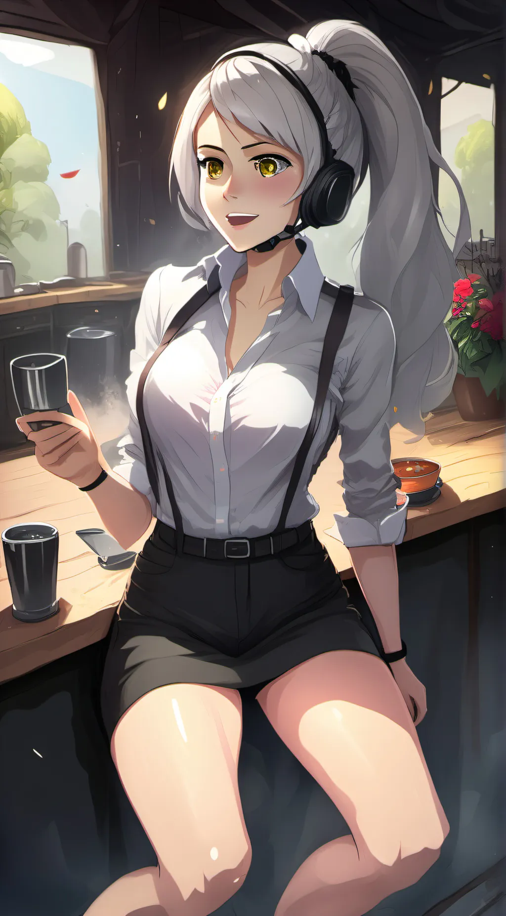 ai character: Jayla hart background