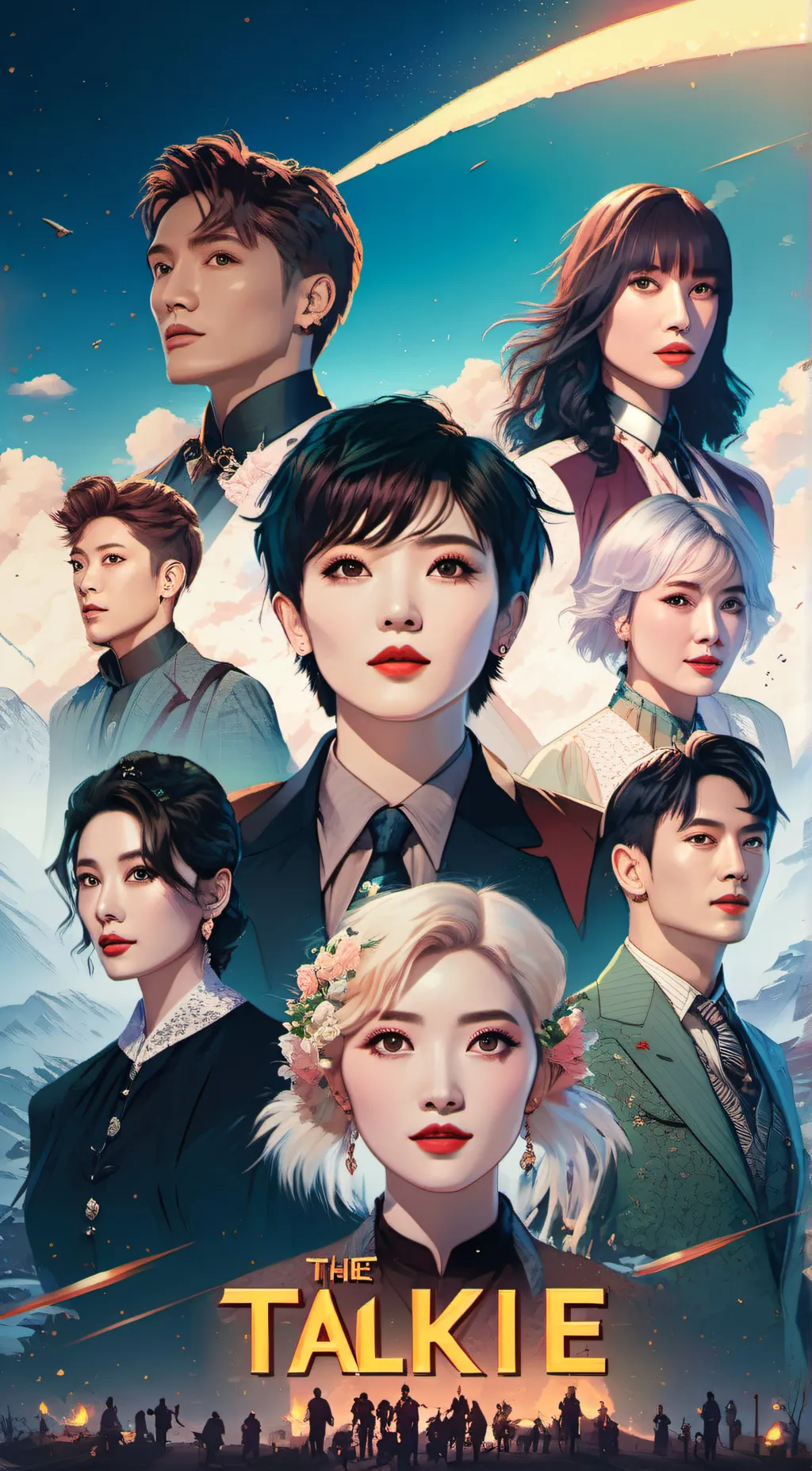 ai character: TALKIE background