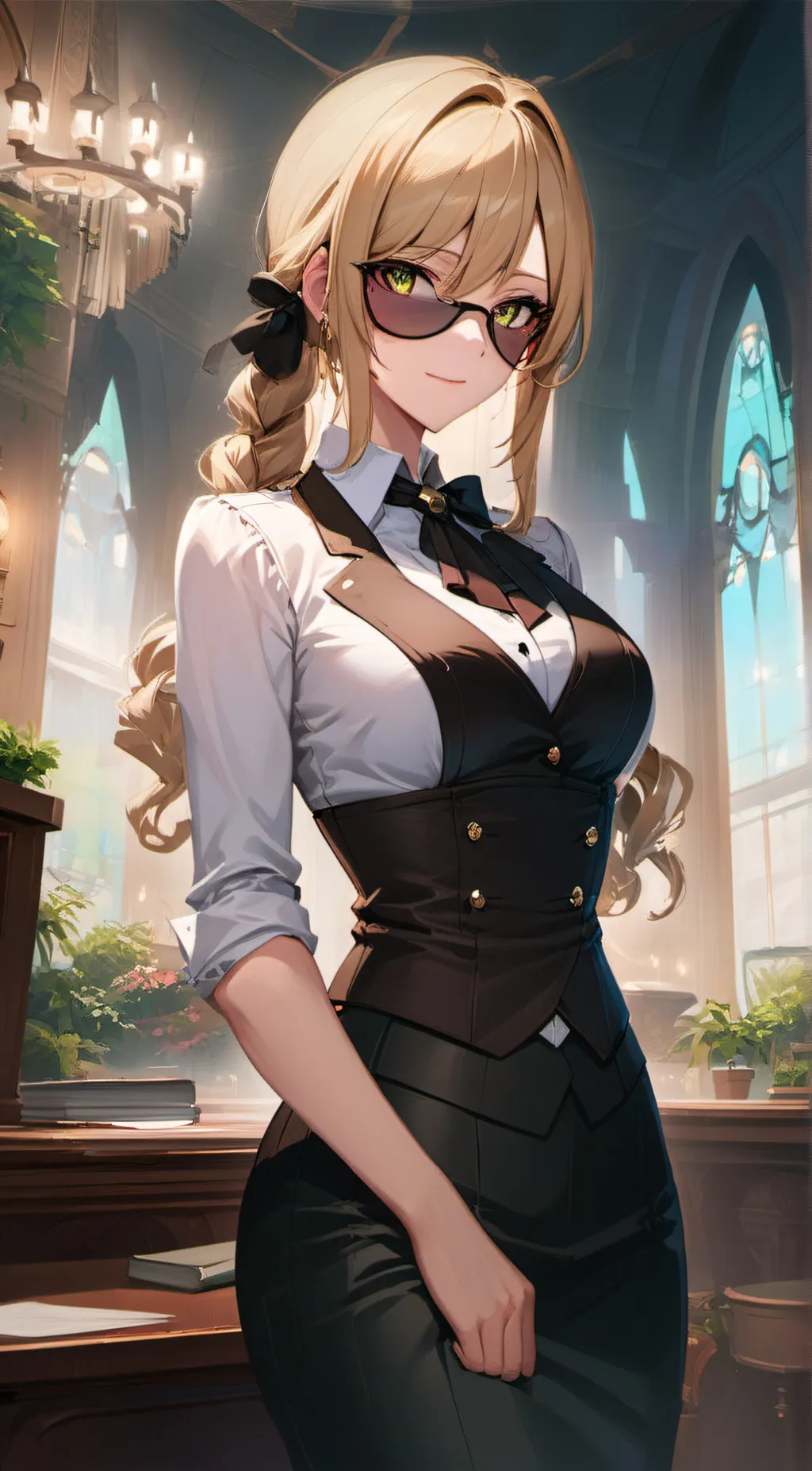 ai character: Claudia  background