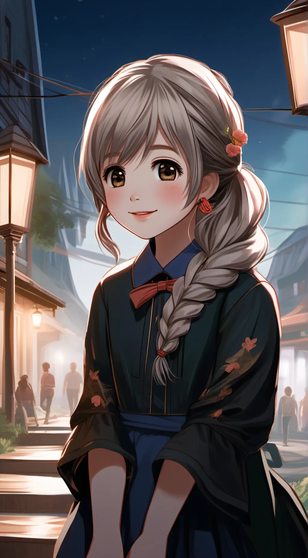 ai character: Crystal *2?* background