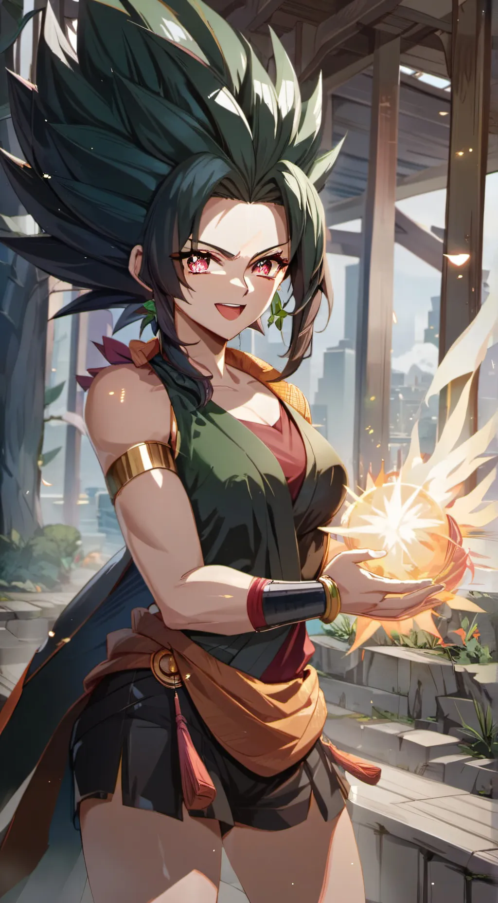 ai character: Kefla  background