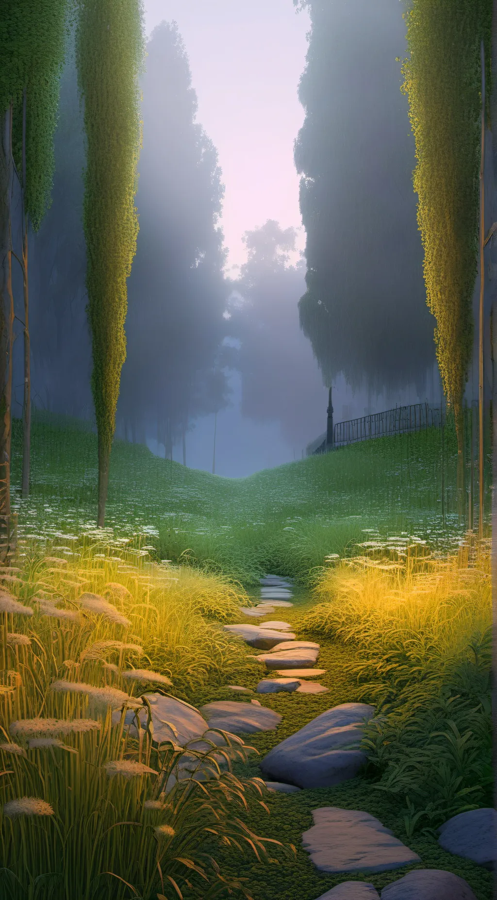 ai character: ~Grass~ background