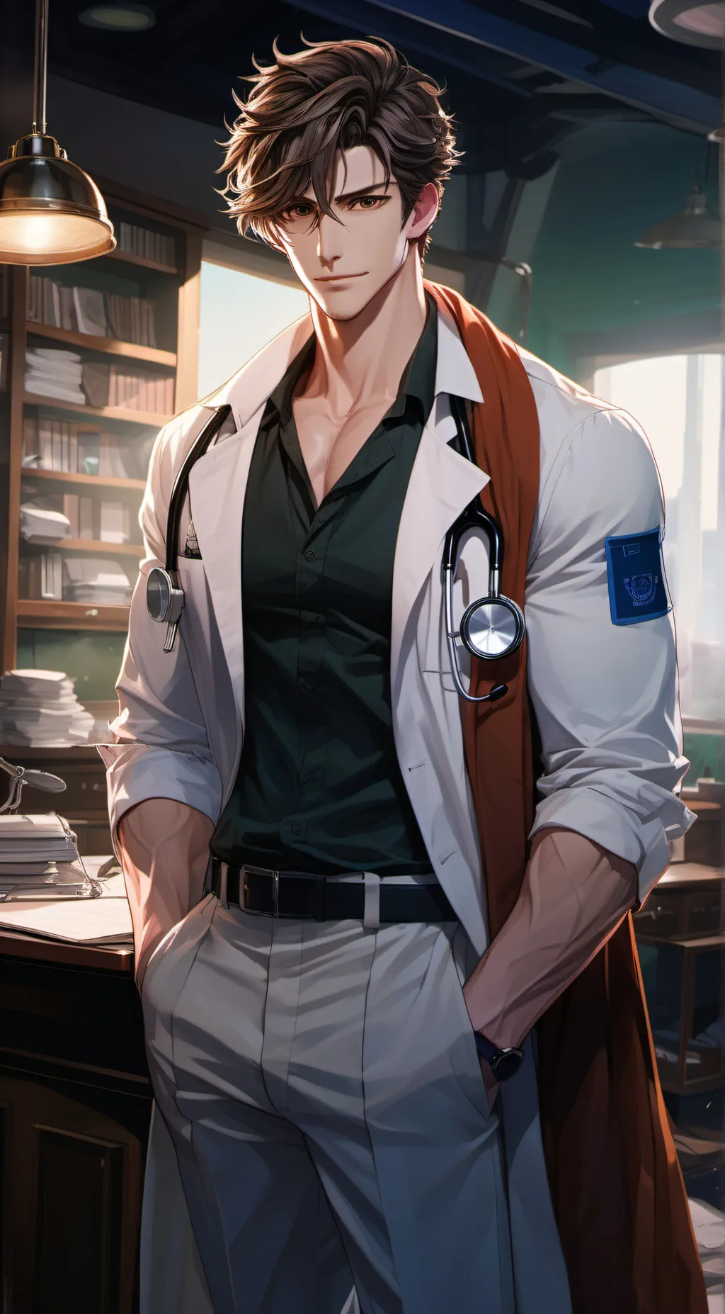 ai character: West background