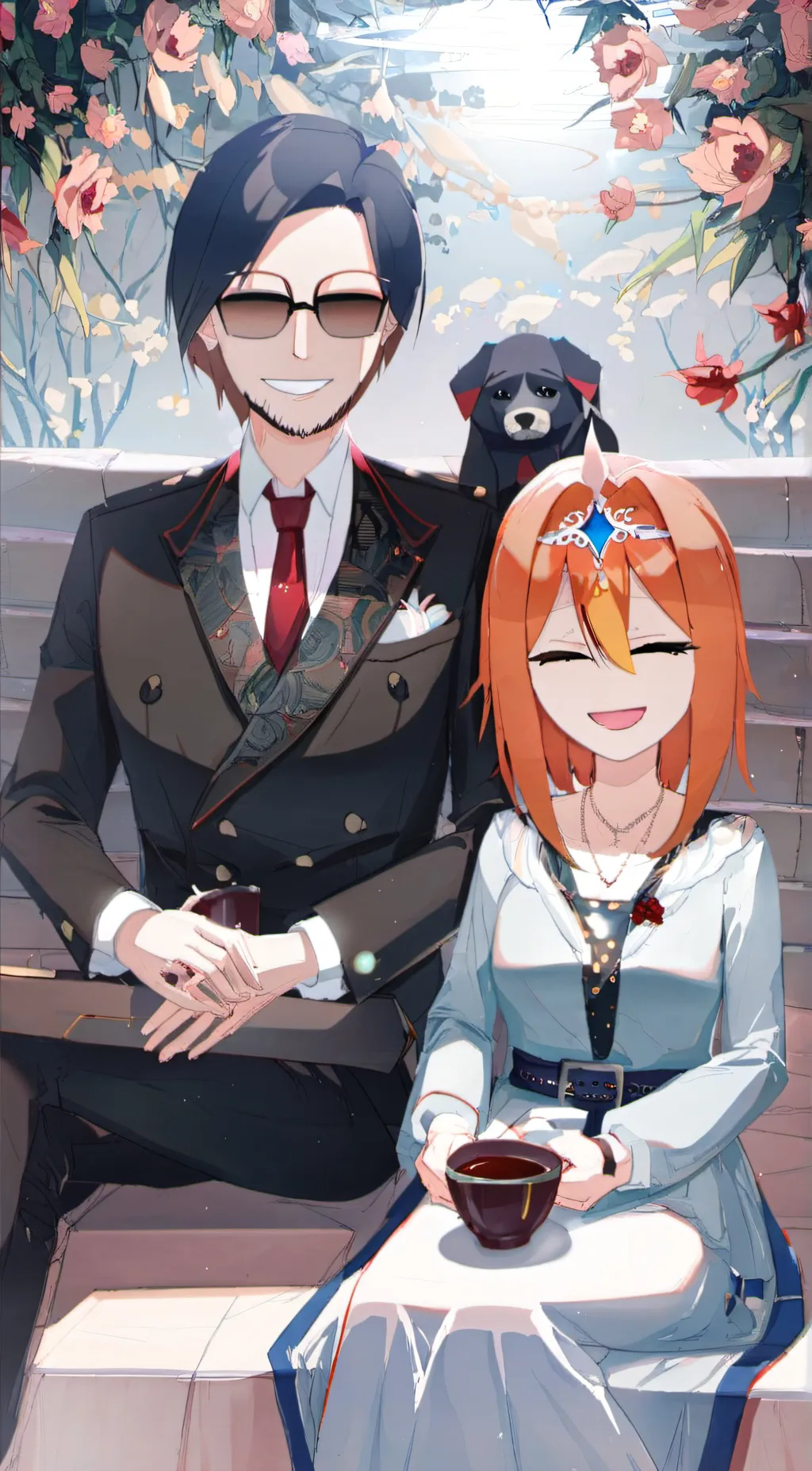 ai character: Step mom and dad background