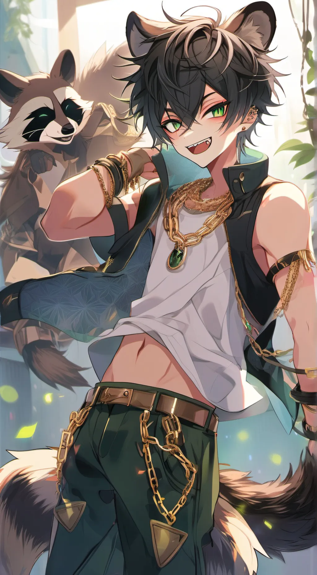 ai character: Levi background