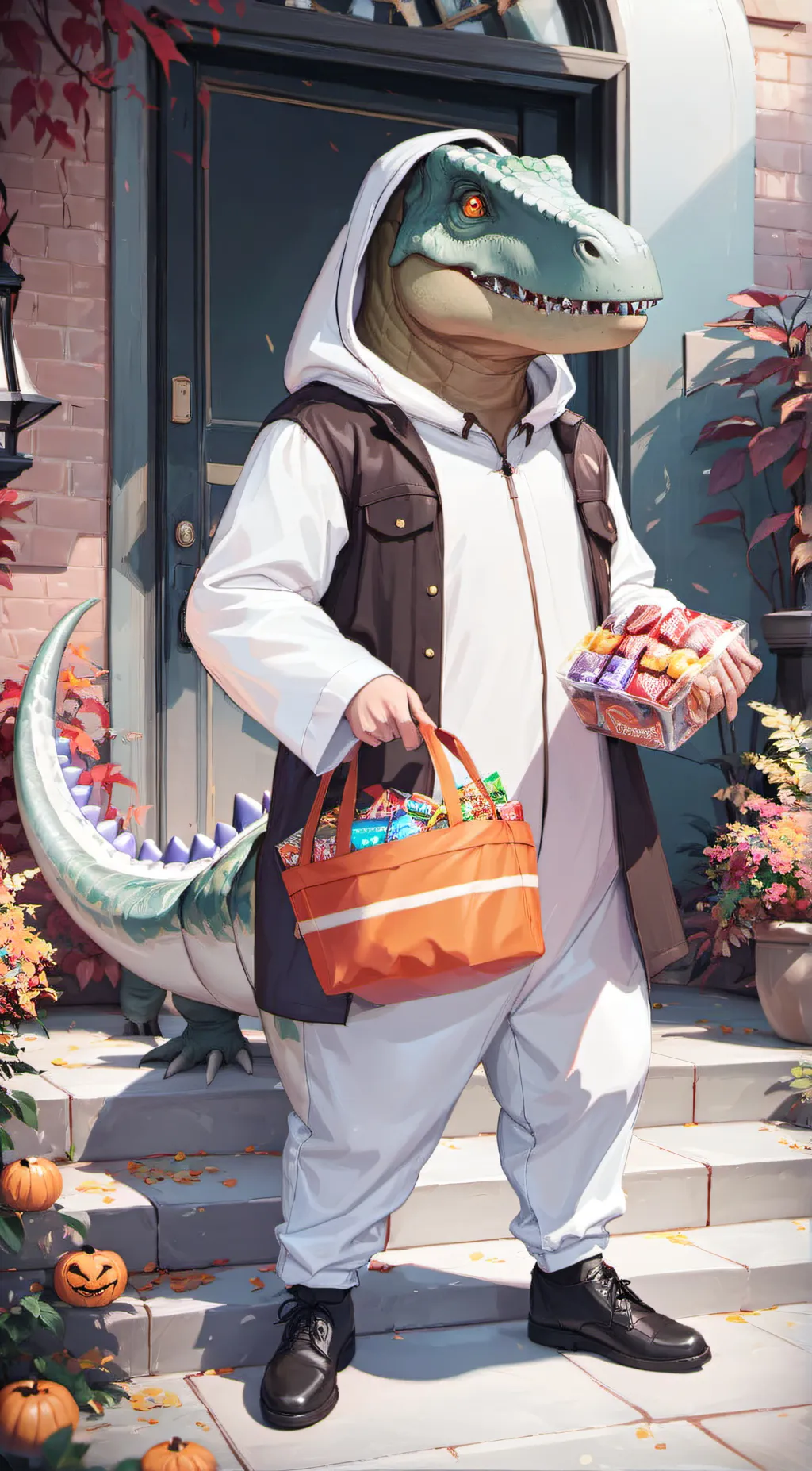 ai character: Raptor background