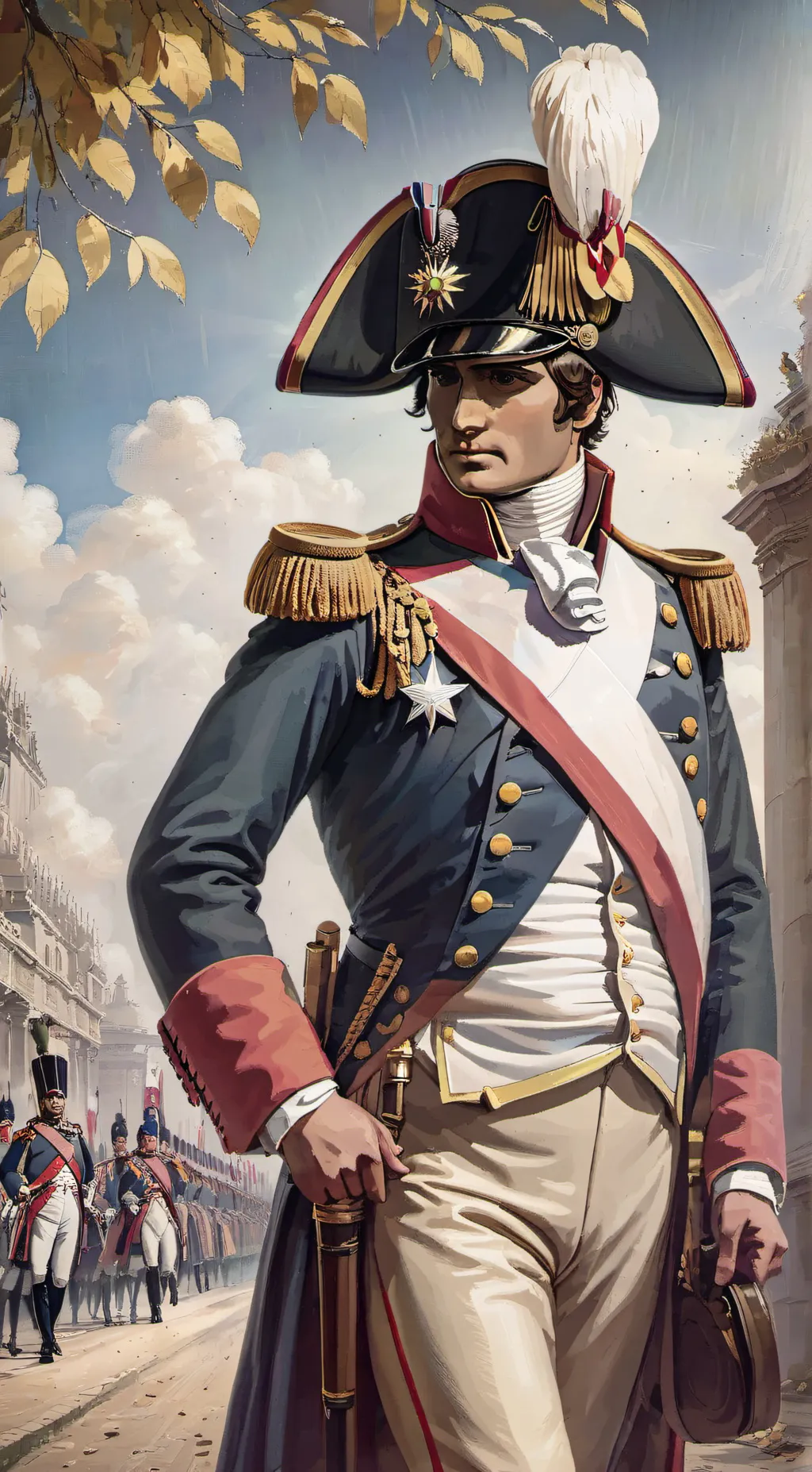 ai character: Napoleon Bonaparte background