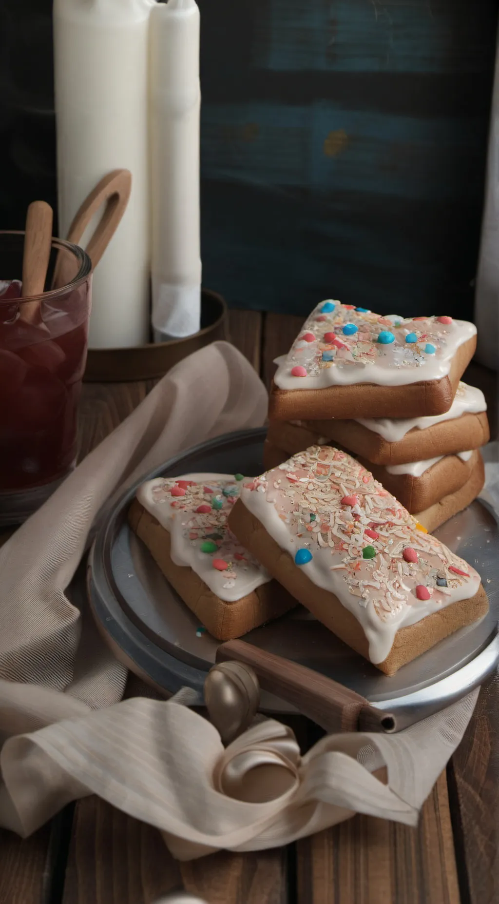 ai character: fairy bread background