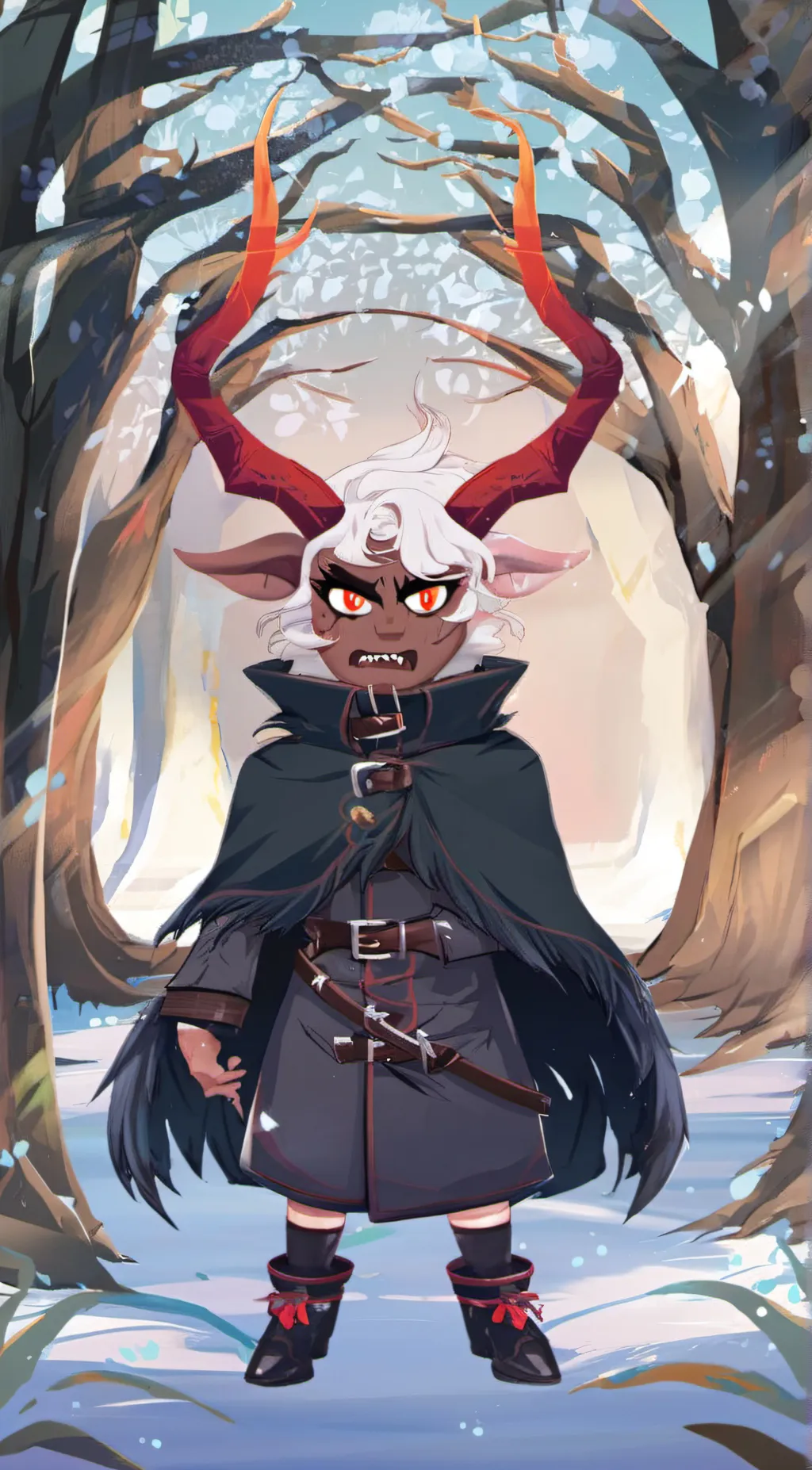 ai character: Blaze background