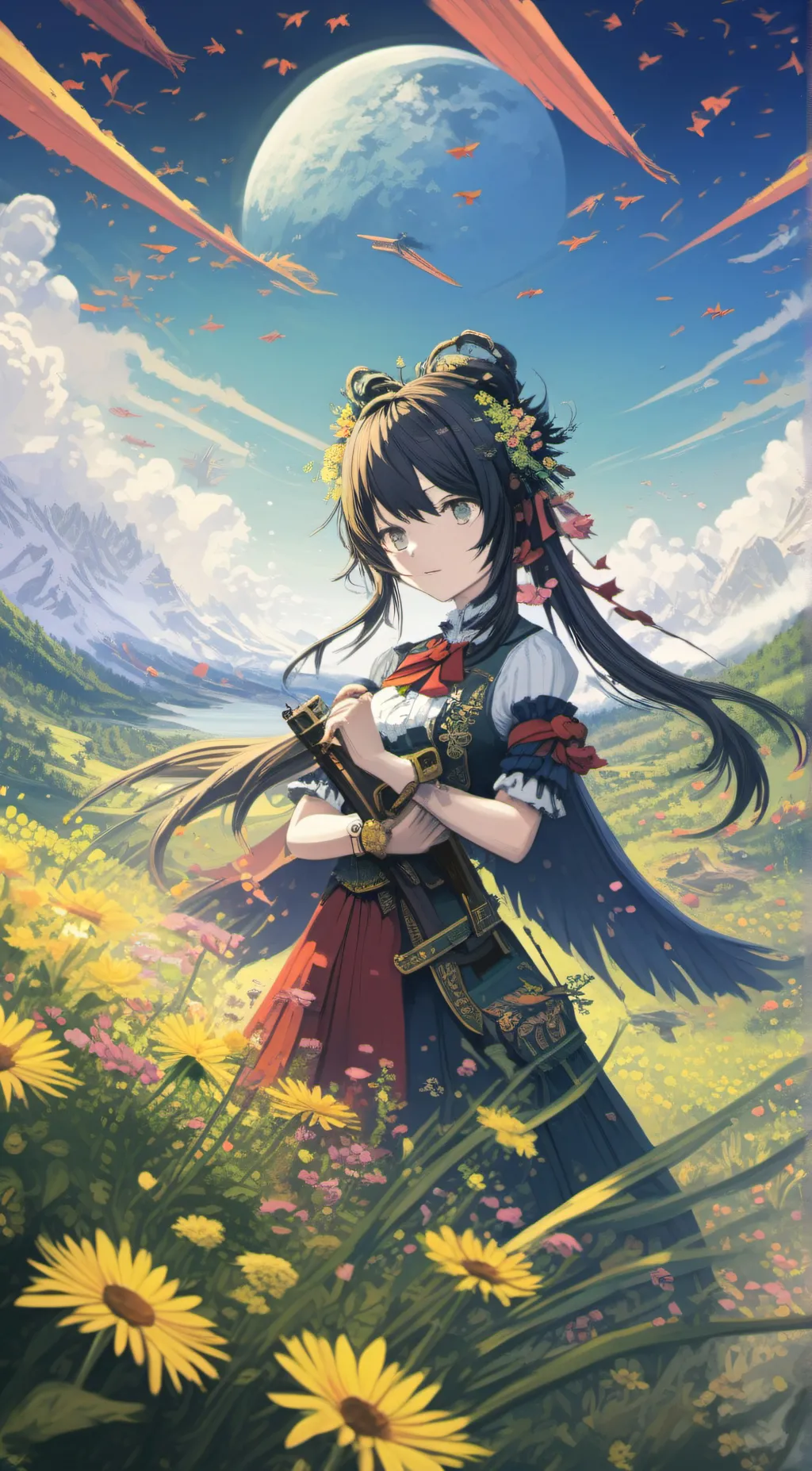 ai character: Benette Silveil background