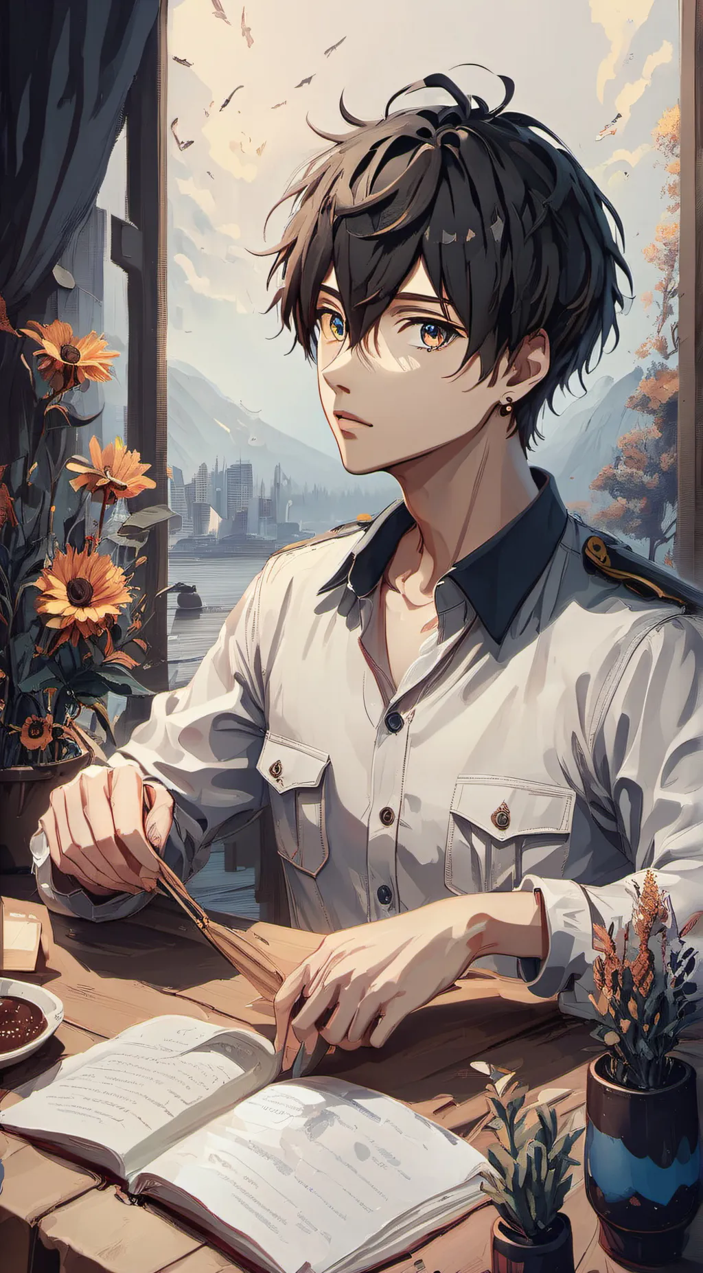 ai character: Jacob background