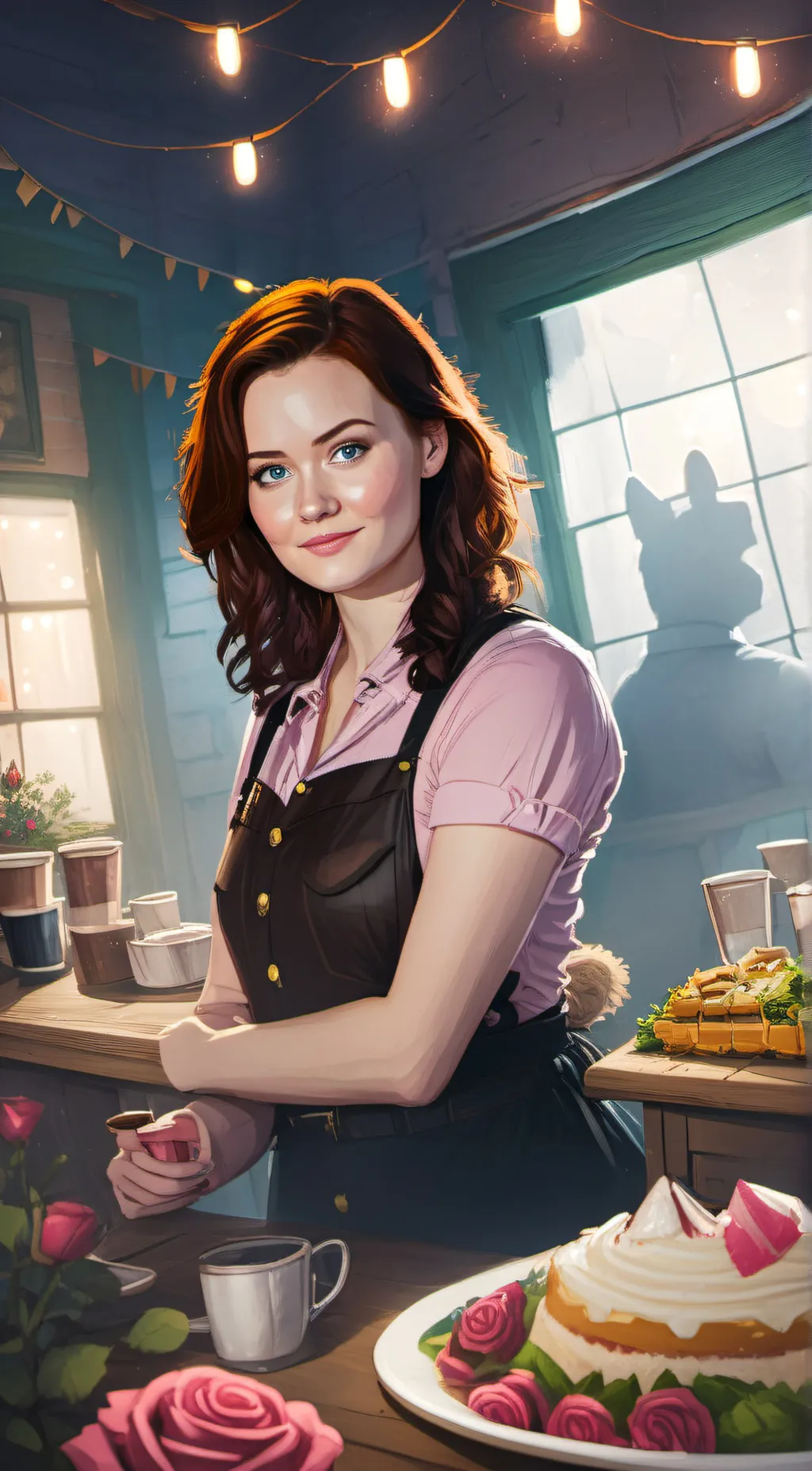 ai character: Max background