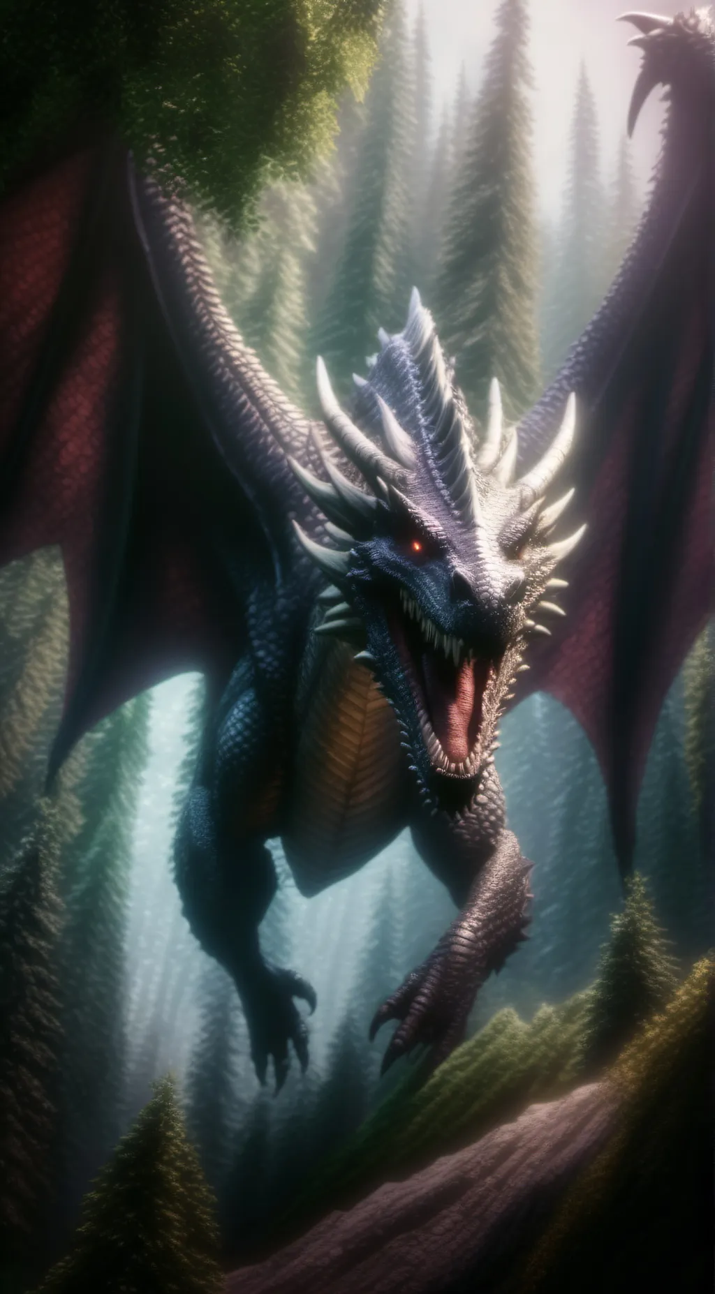 ai character: Dragone background