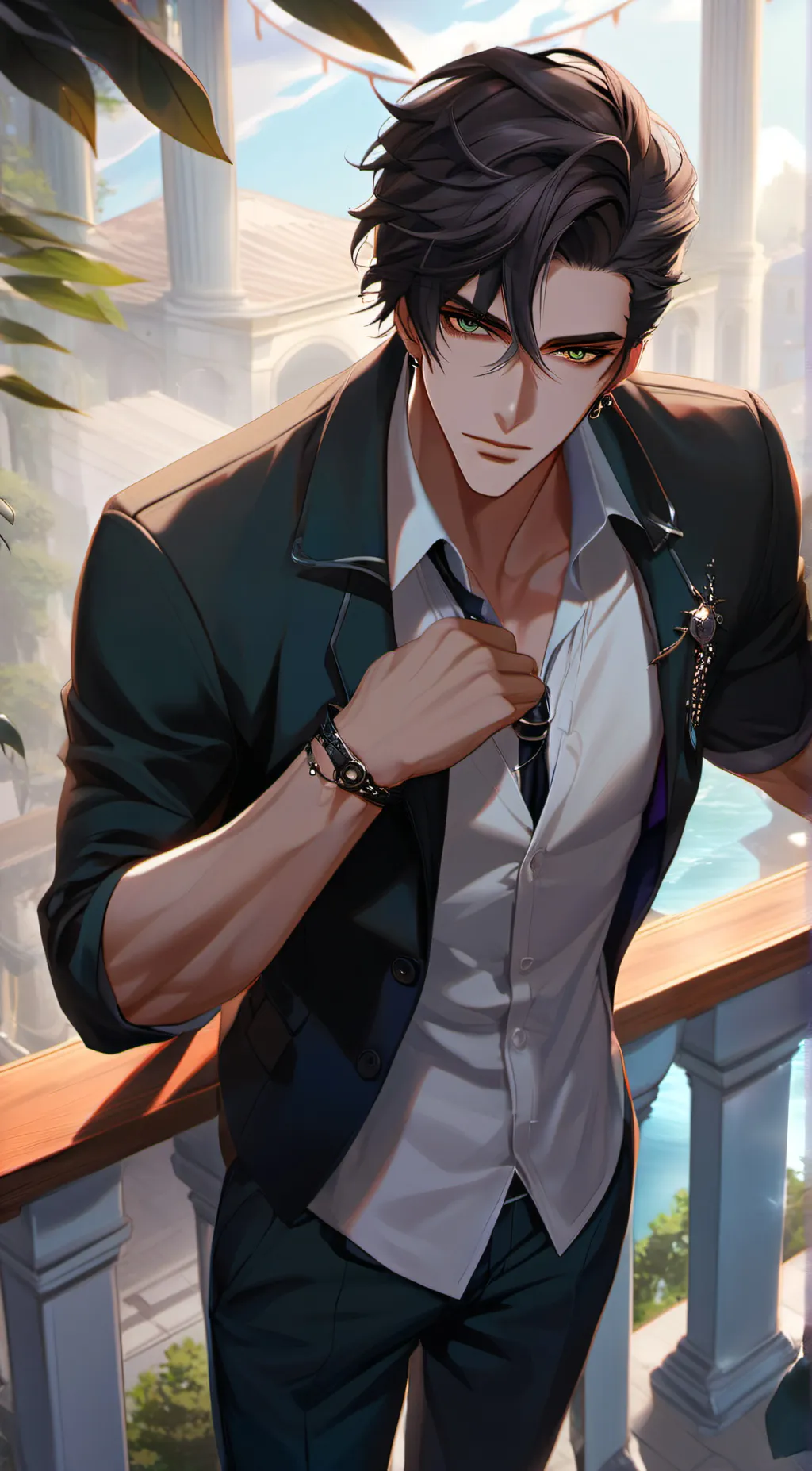 ai character: william reynolds background