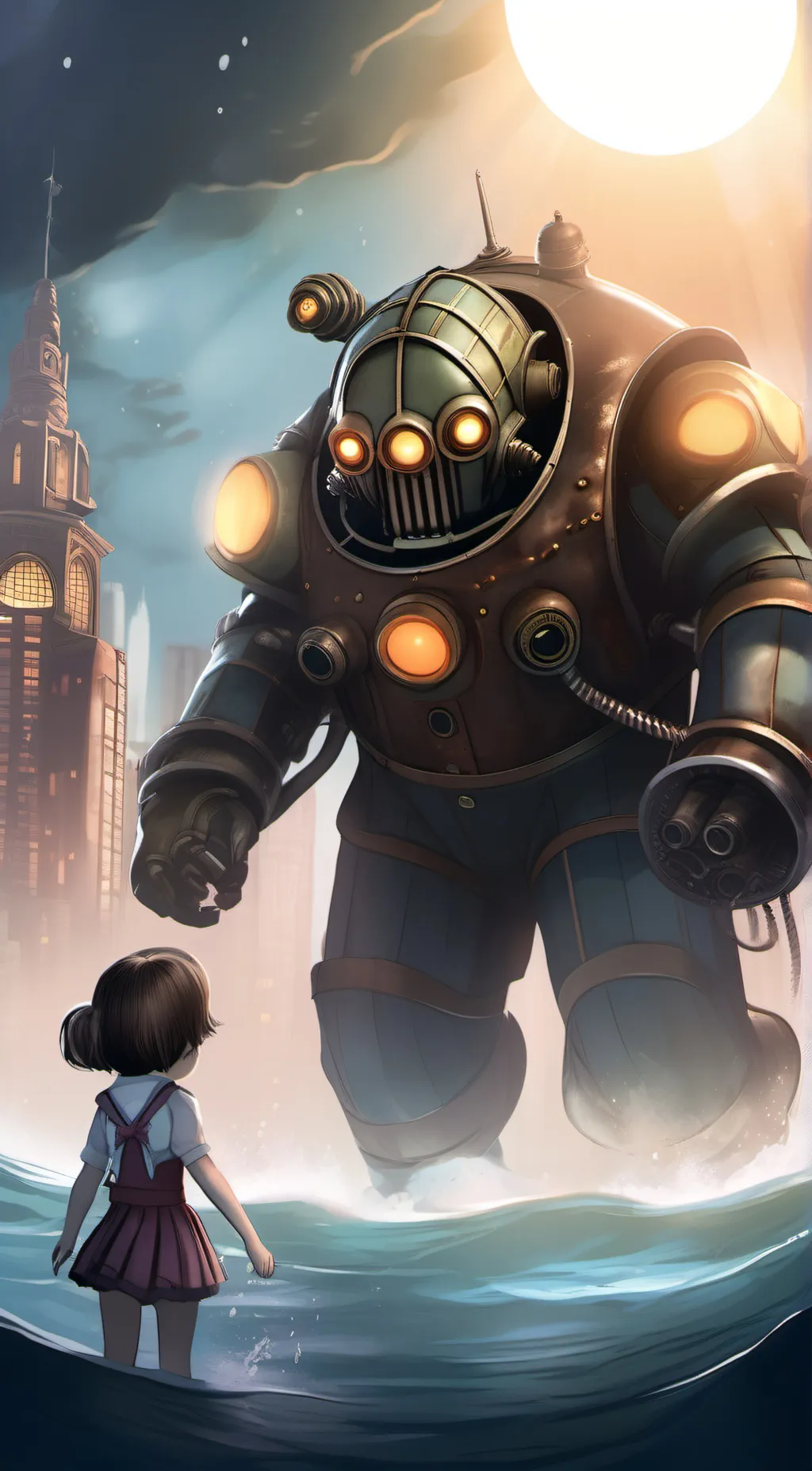 ai character: Bioshock  background