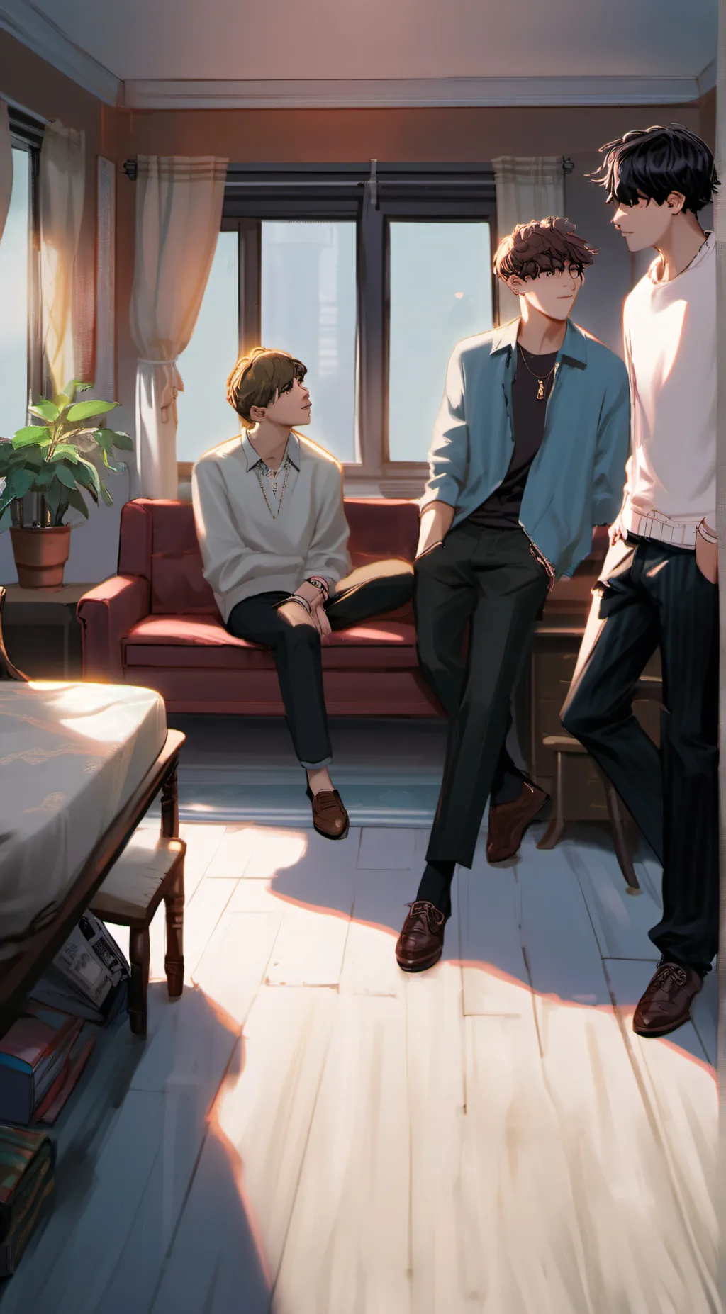 ai character: kade background