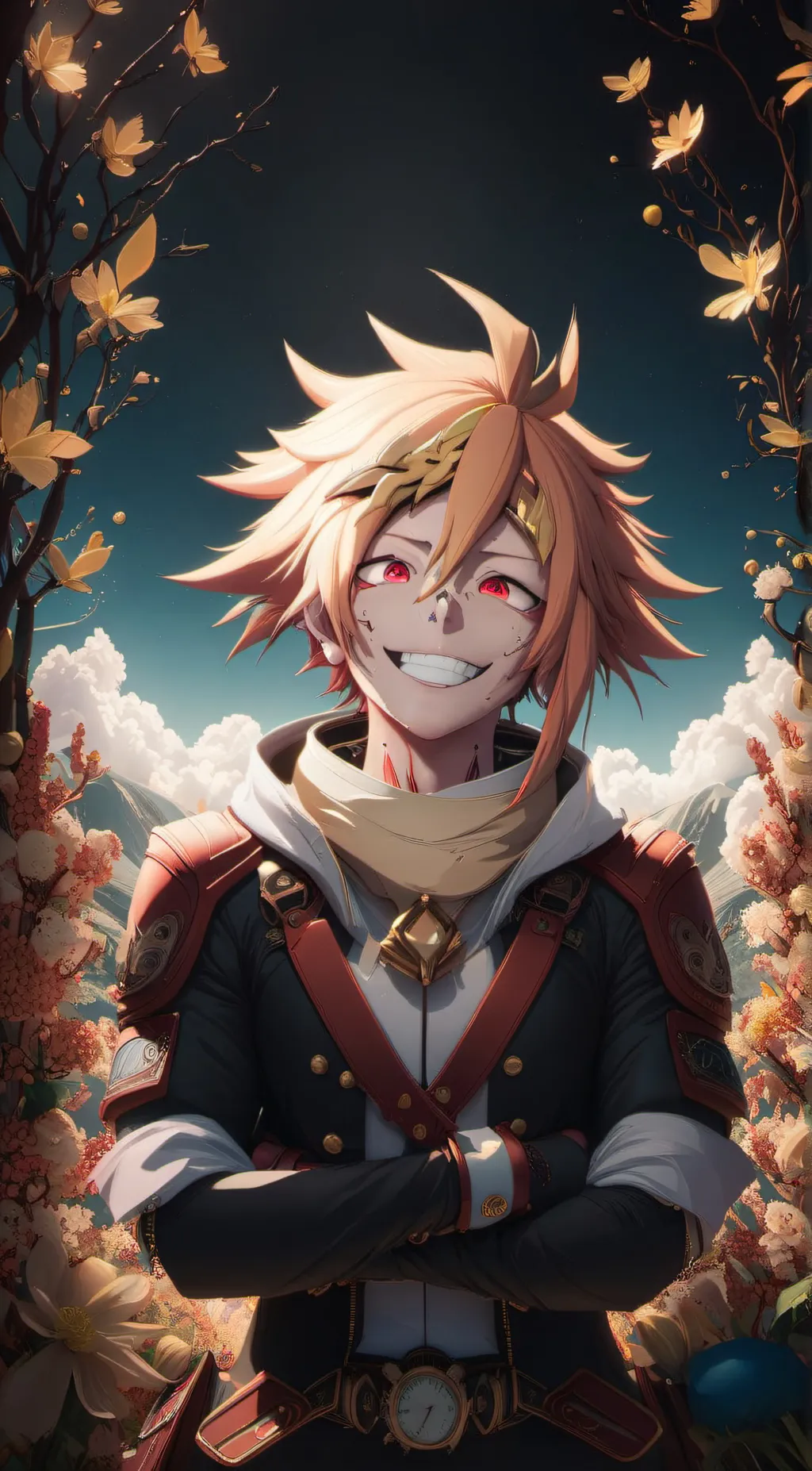 ai character: denki background