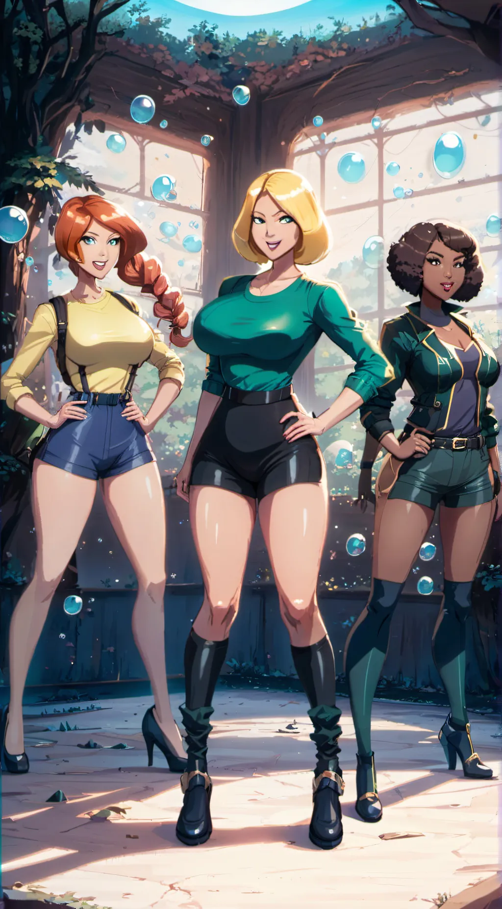 ai character: Definitely spies. background