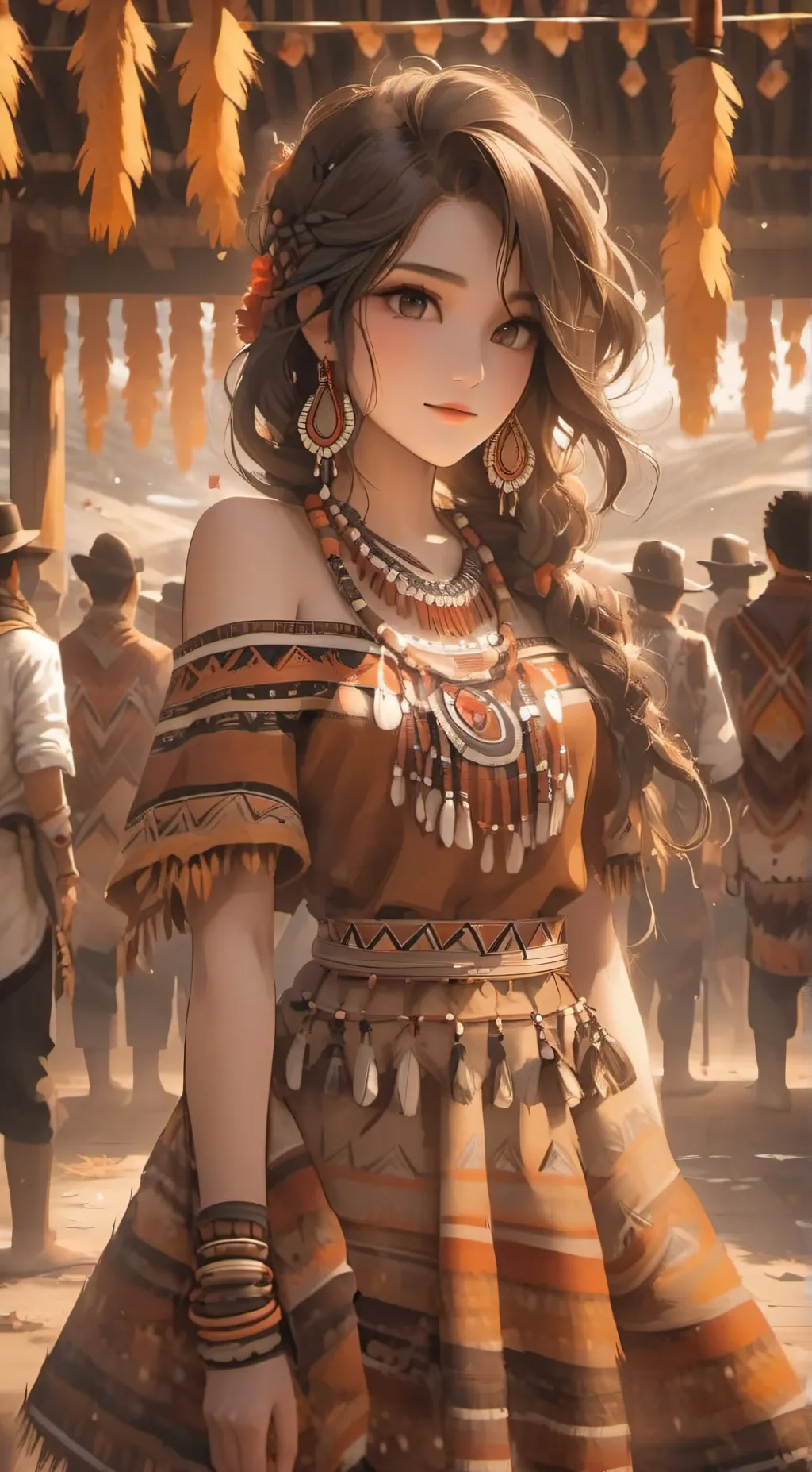 ai character: Iman Bataar background