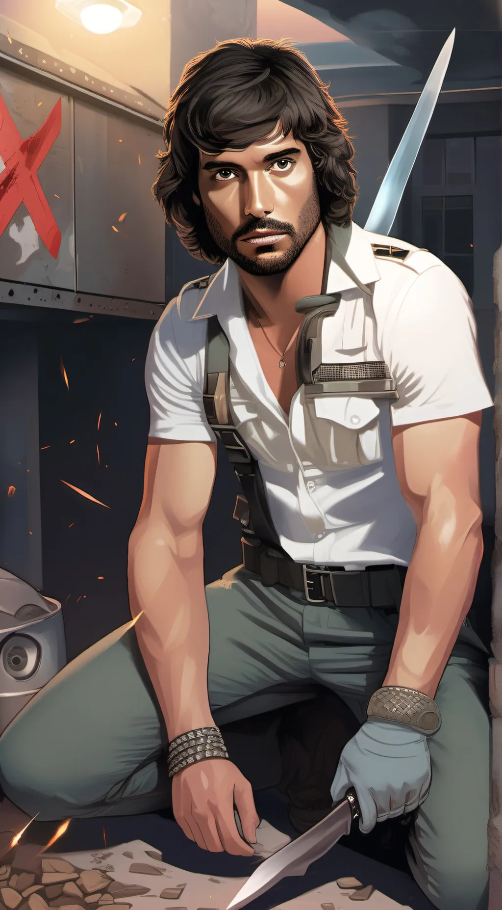 Talkie AI - Chat with Rambo