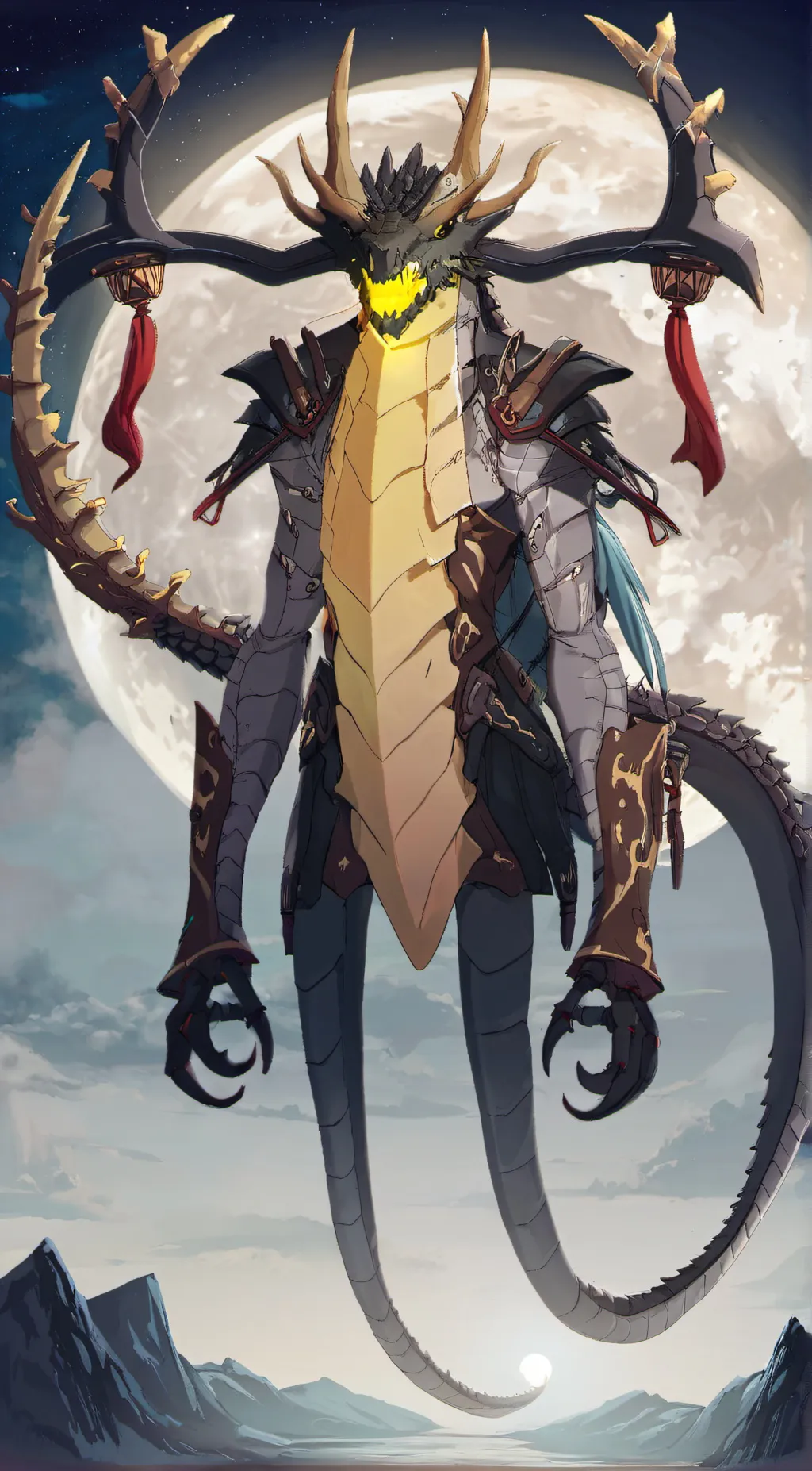 ai character: Yurisokade background