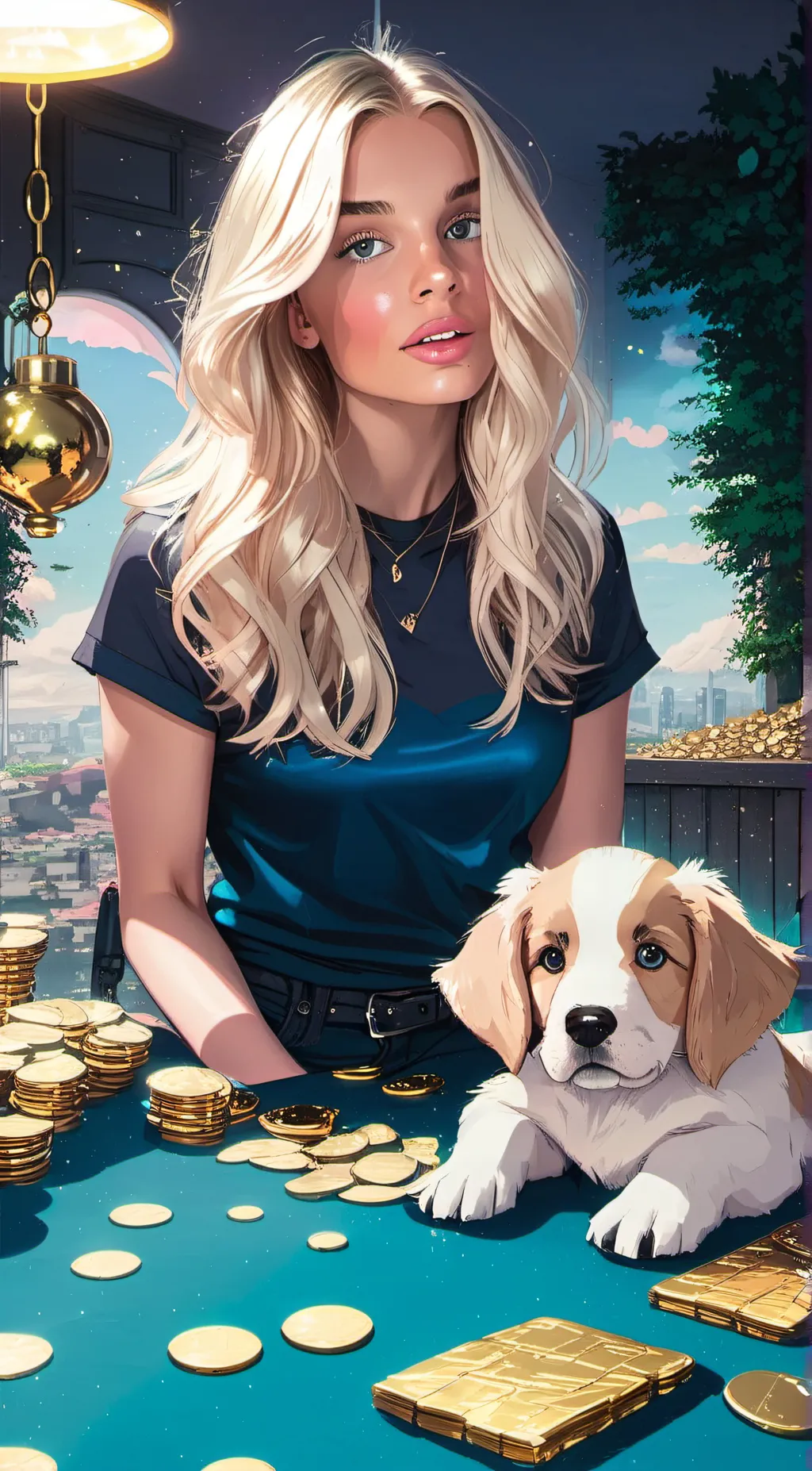 ai character: via background